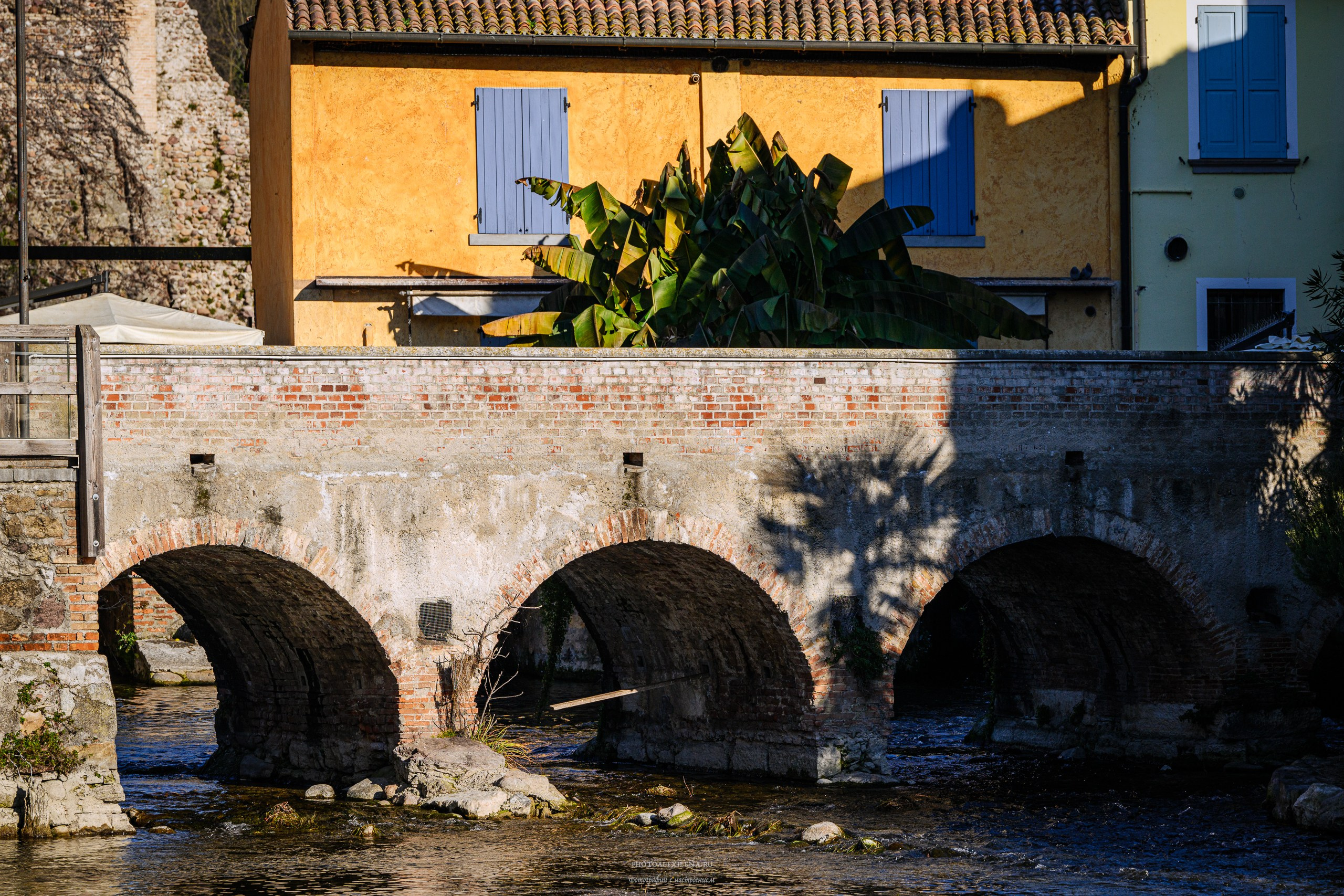 Боргетто-суль-Минчо (Borghetto sul Mincio). Авторские стильные фотокартины