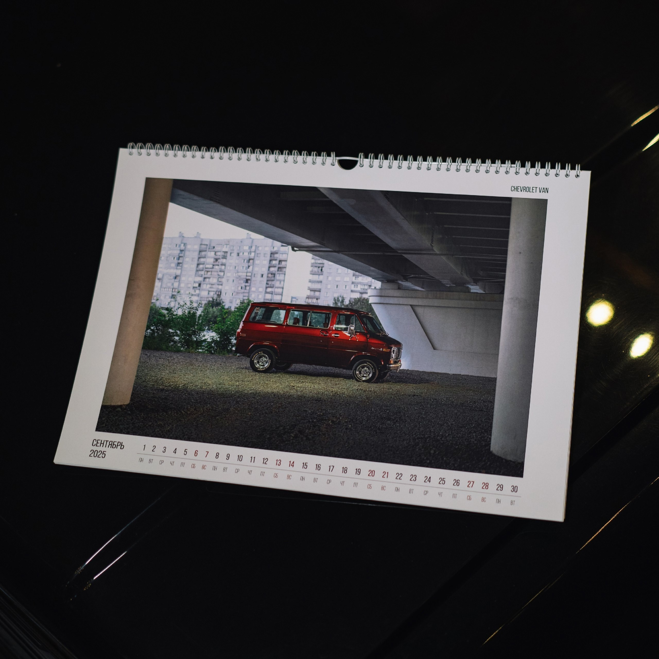 Календарь на 2025 год «USA» со старыми американскими автомобилями. Автомобильный фотограф Антон Цырулев