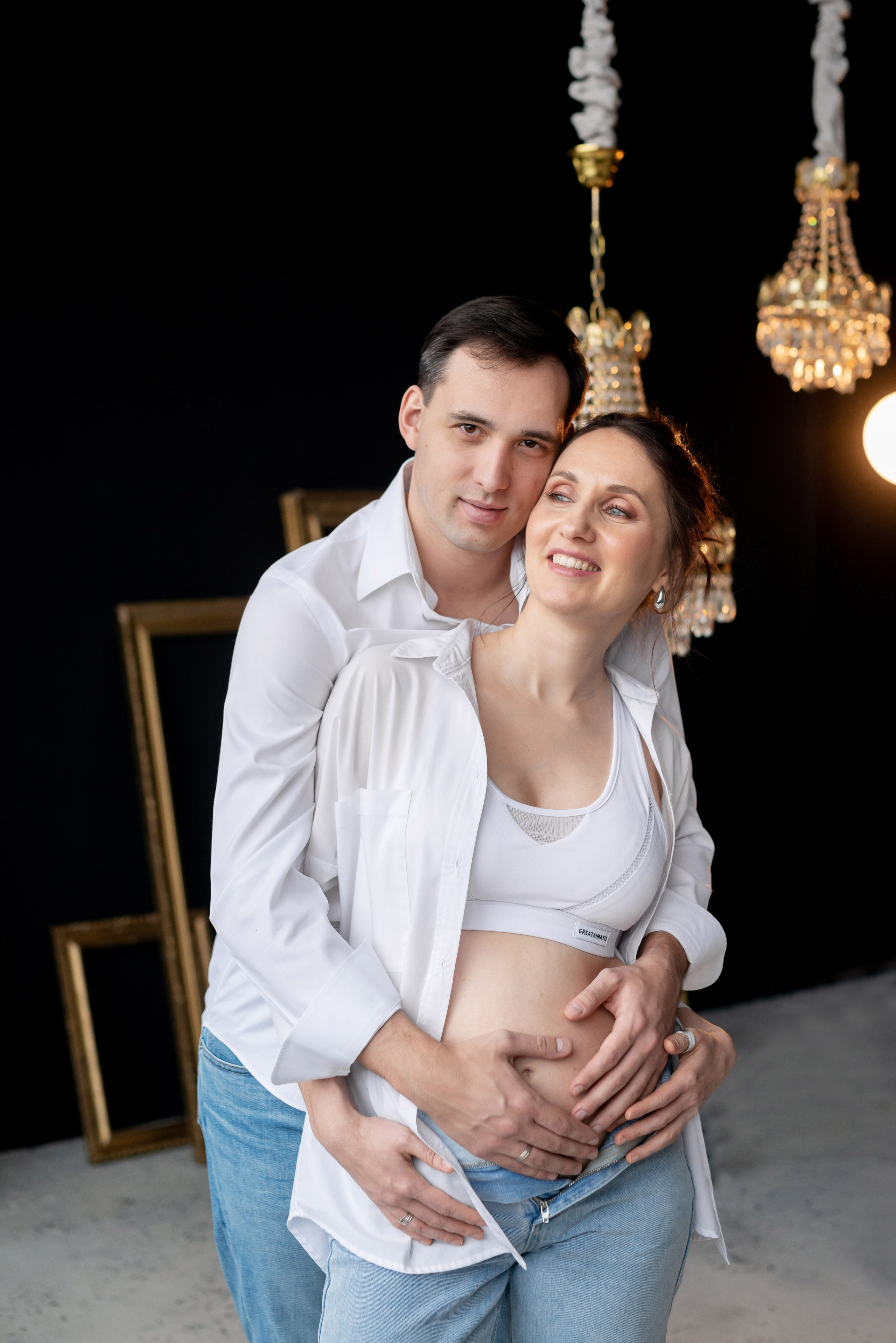 Беременность в красках и необычное гендер-пати. Портретный, семейный и свадебный фотограф в Санкт-Петербурге и в Пушкине Ширяев Денис