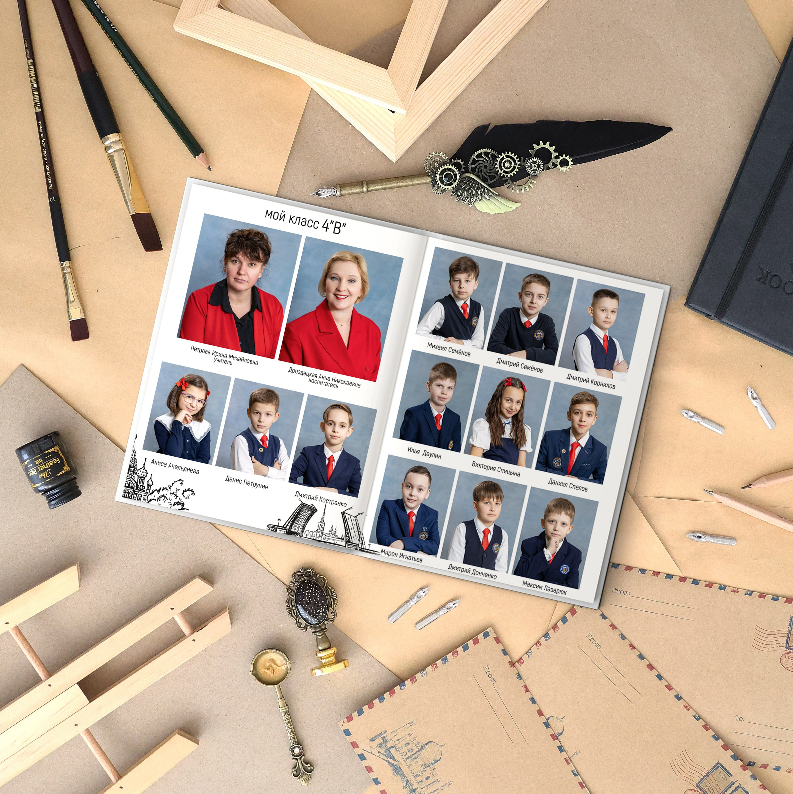 Выпускные альбомы для школы и детского сада. Семейный и детский фотограф Ольга Невская