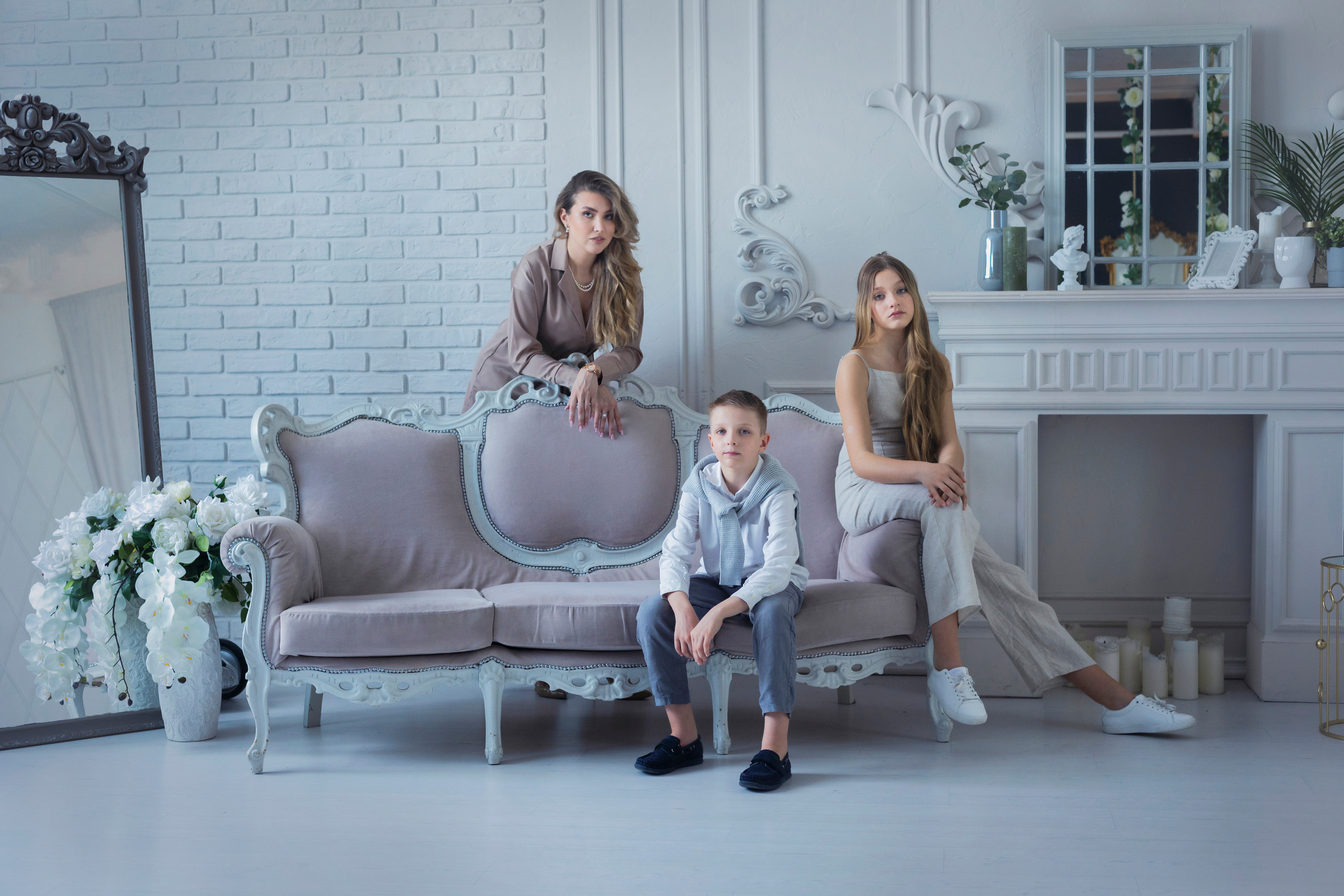 Элегантная семейная съемка. Художественный фотограф в Екатеринбурге Брук Мария