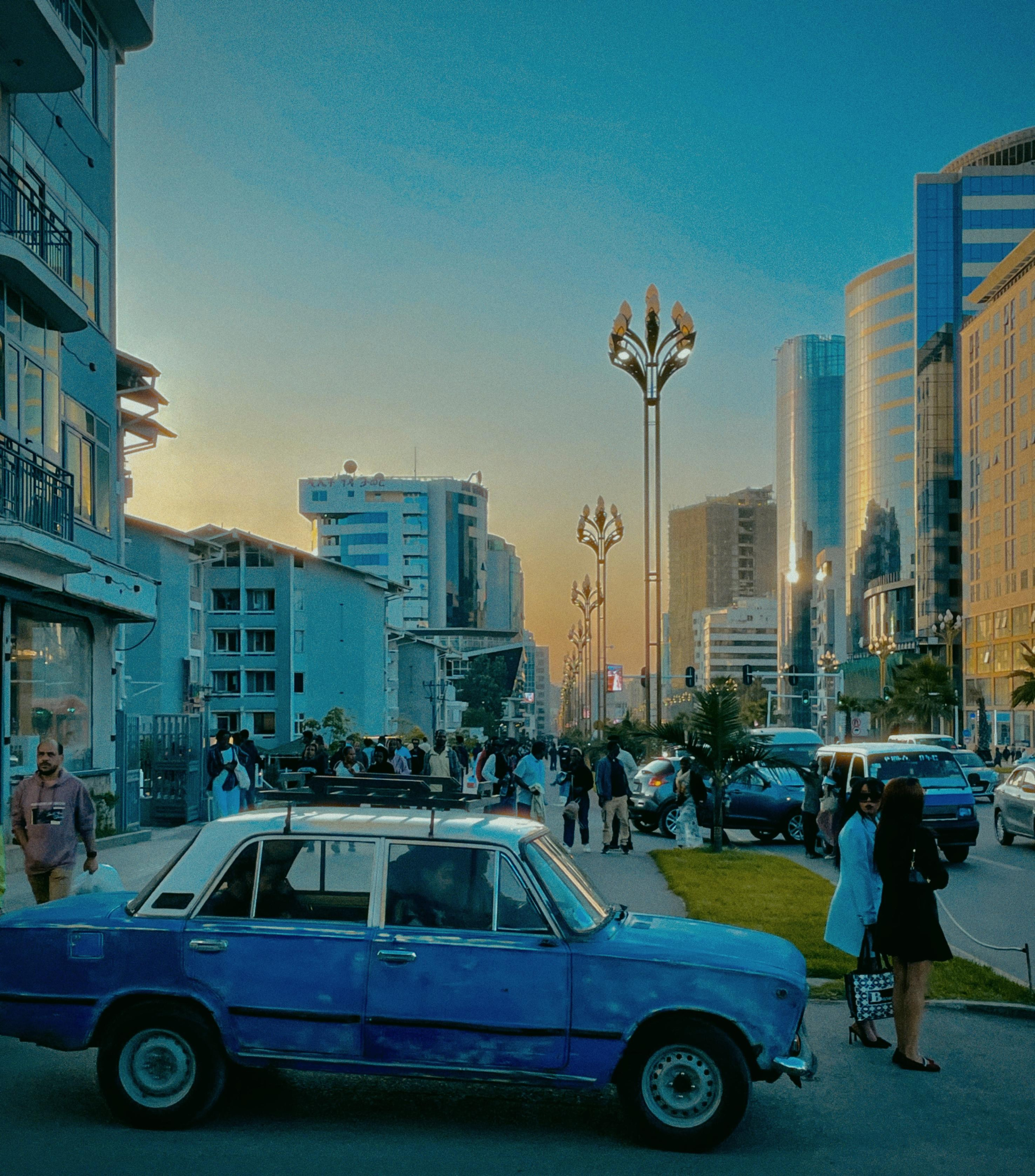 Главная улица Аддис Абеба