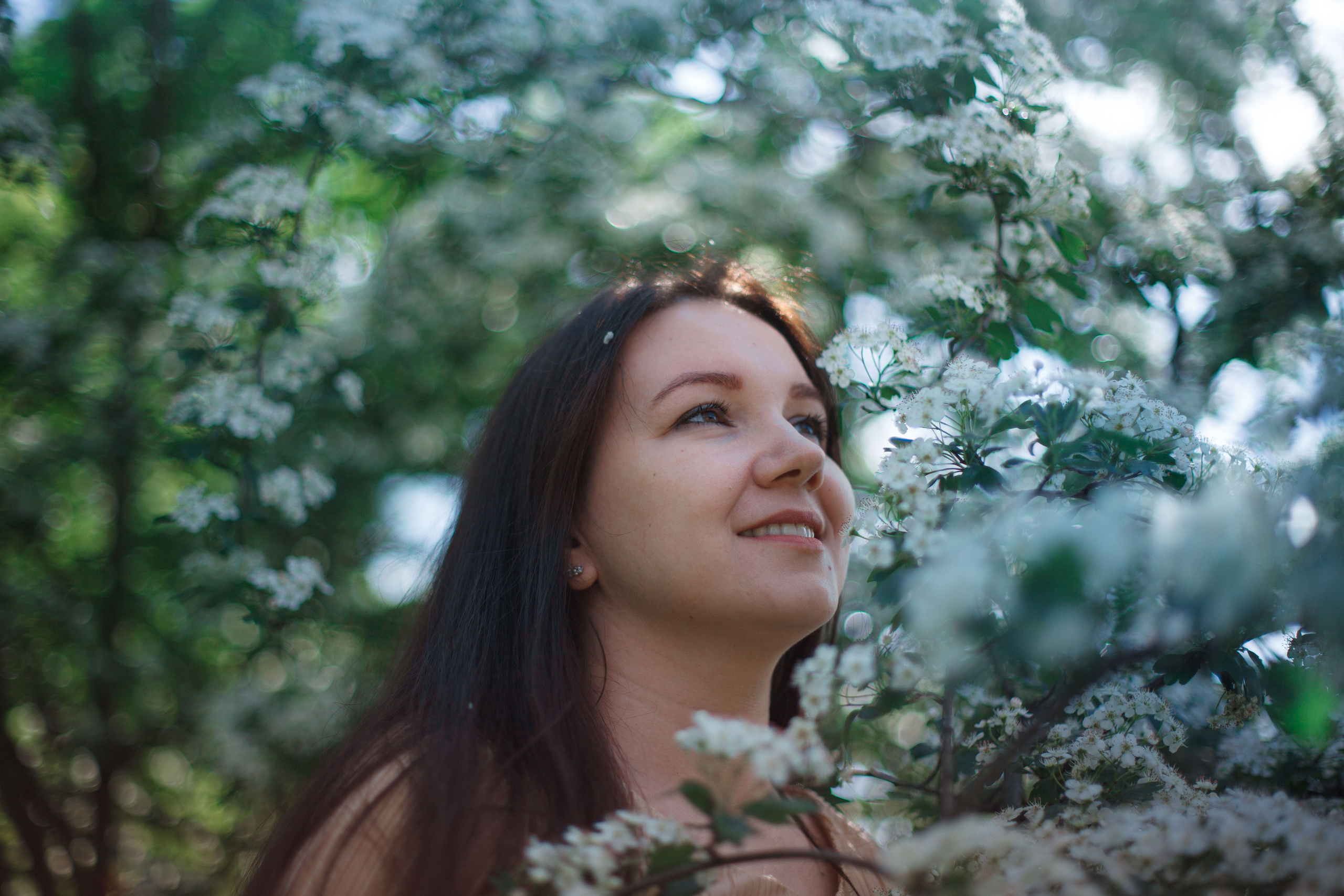 Прекрасная Ксения в цветении. Фотограф для вас и вашего бизнеса в Москве Альбина Никифоров