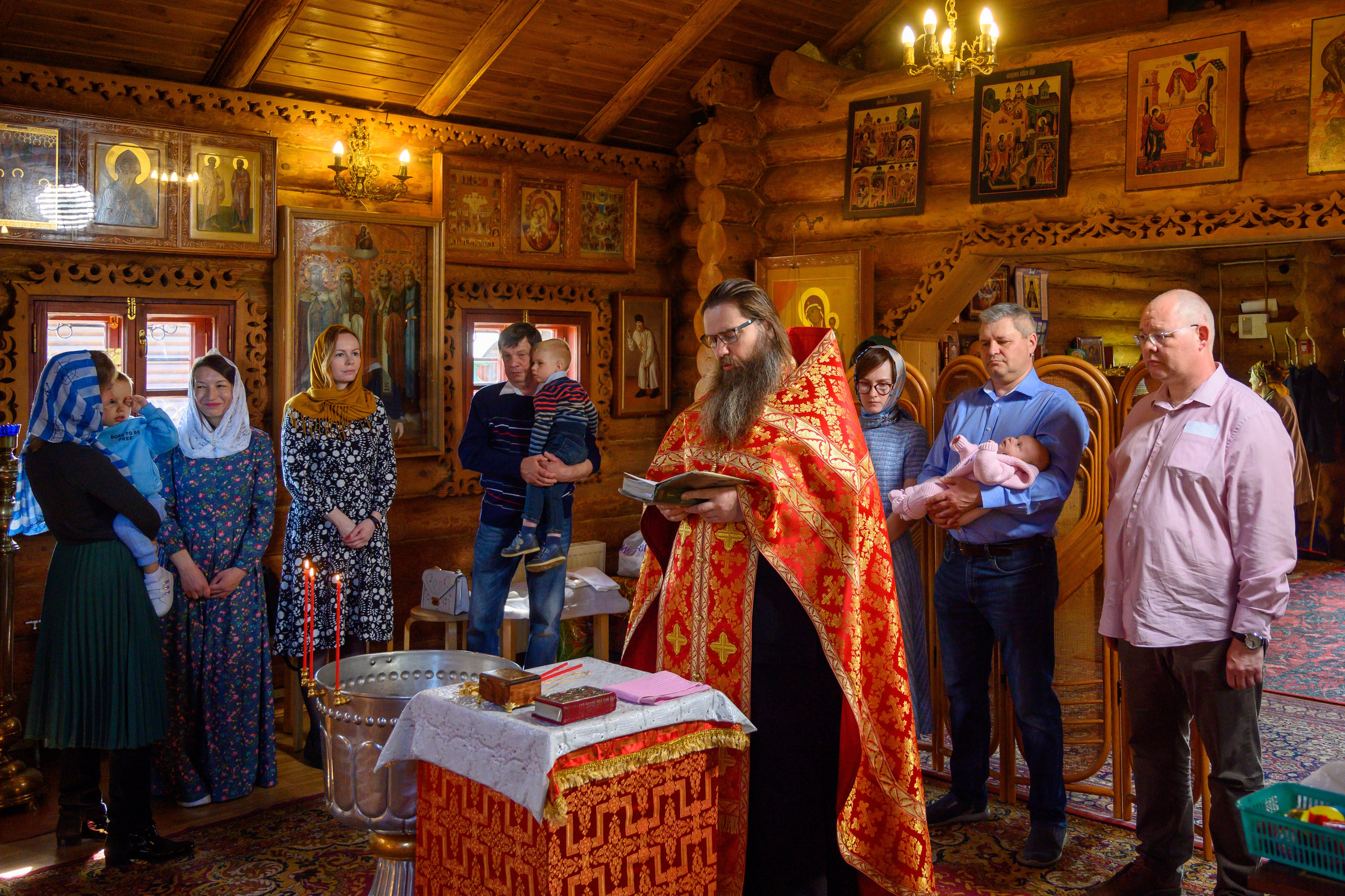 Крестины. Фотограф Андрей Зикеев, фотостудия AzArt Studio в Москве