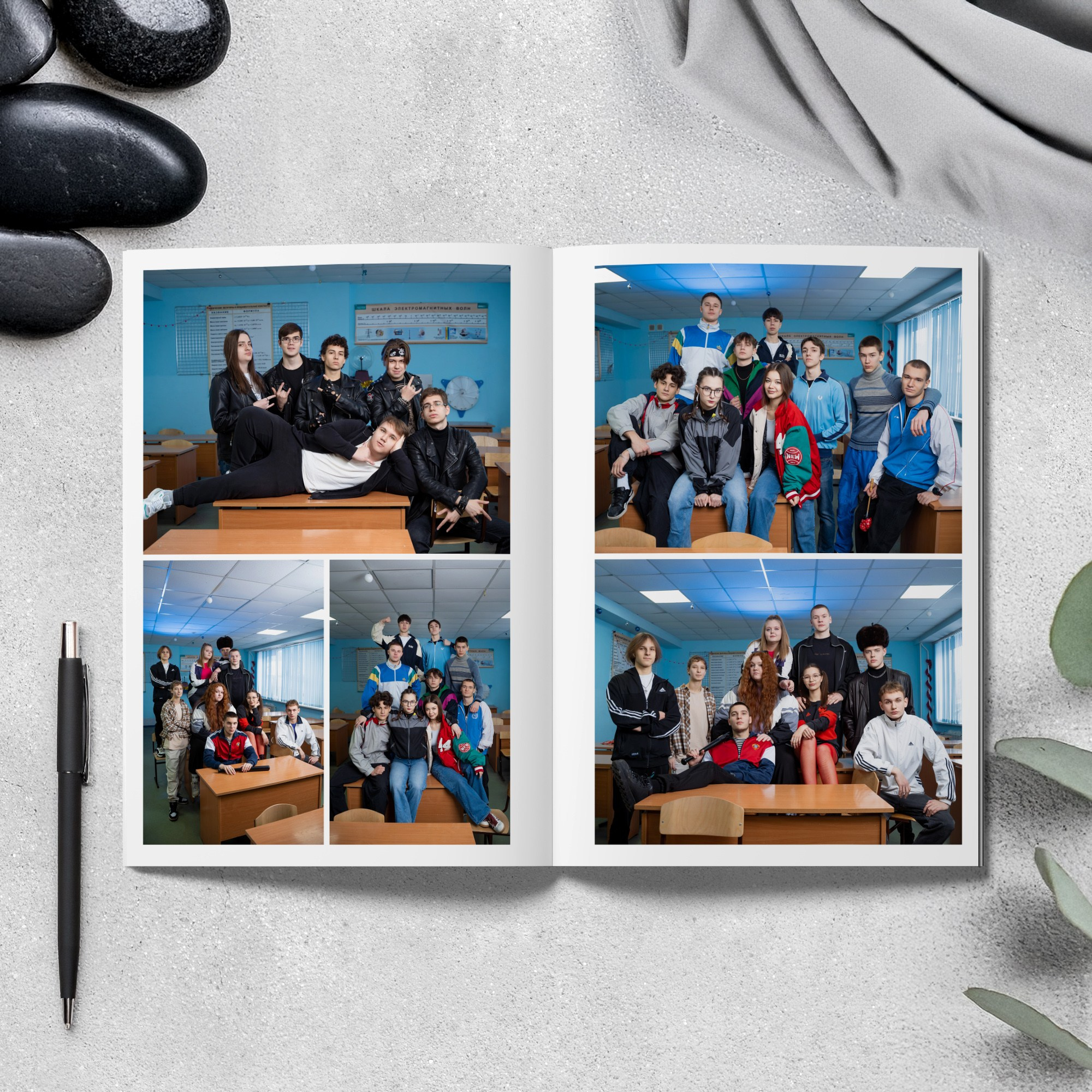 Выпускной альбом ВСЁ ВКЛЮЧЕНО. GRAPHITE BOOK