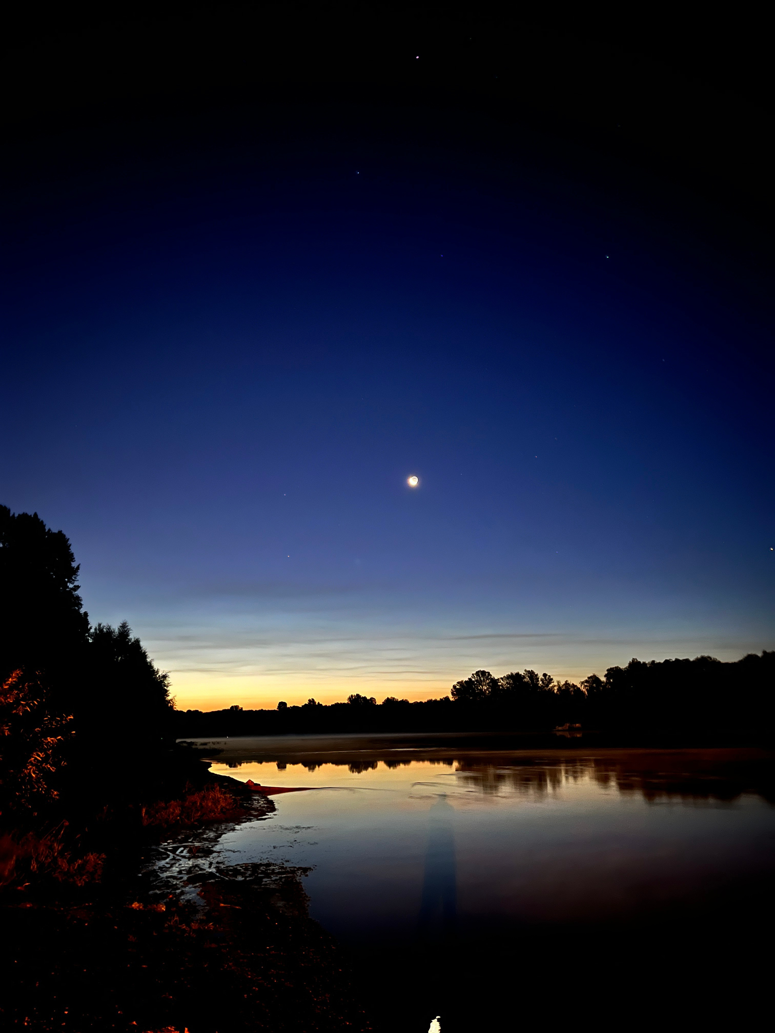 Рассвет на сапах в Сипайловских карьерах