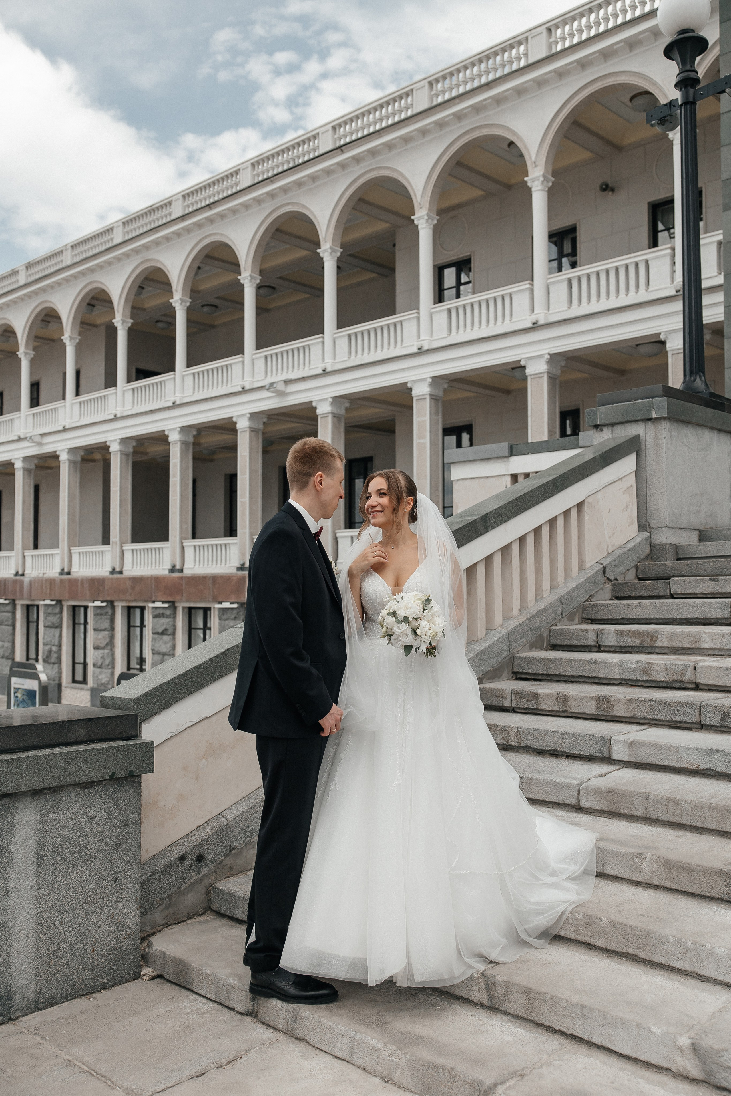 Свадебная фотосессия на Северном речном вокзале