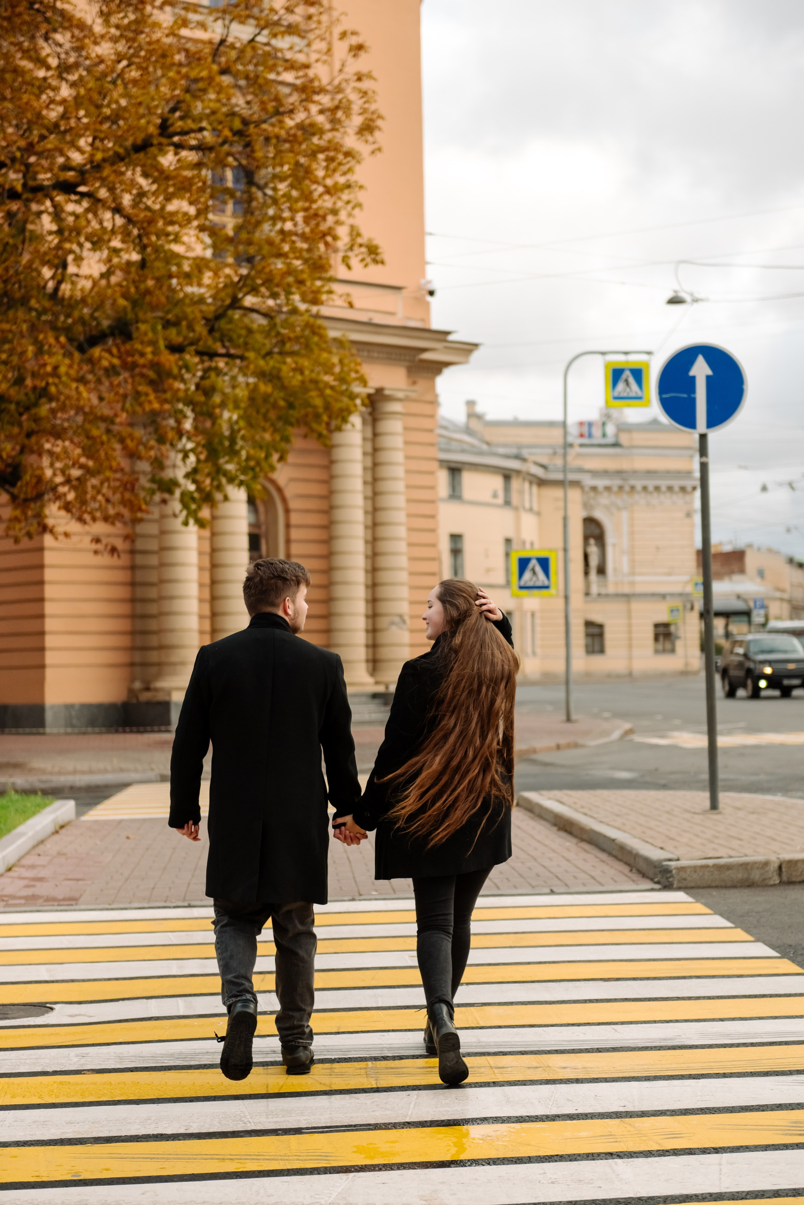Осенняя фотосессия в Питере в Летнем саду и у Михайловского замка. Свадебный и сеейный фотограф в Санкт-Петербурге Елена Худякова