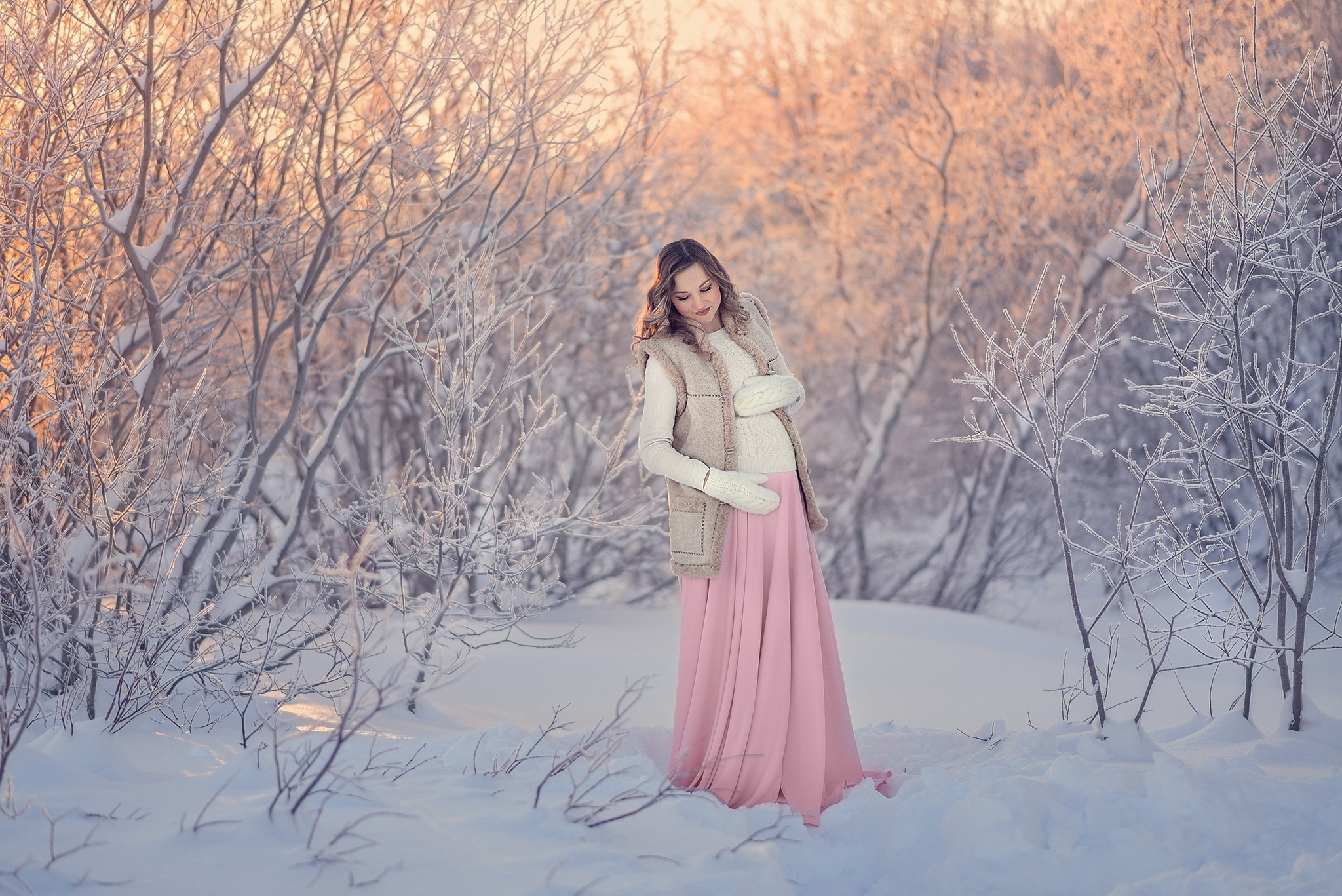 Фотосессия в ожидании чуда. Детский и семейный фотограф в Санкт-Петербурге и Мурманске Ксения Дуде