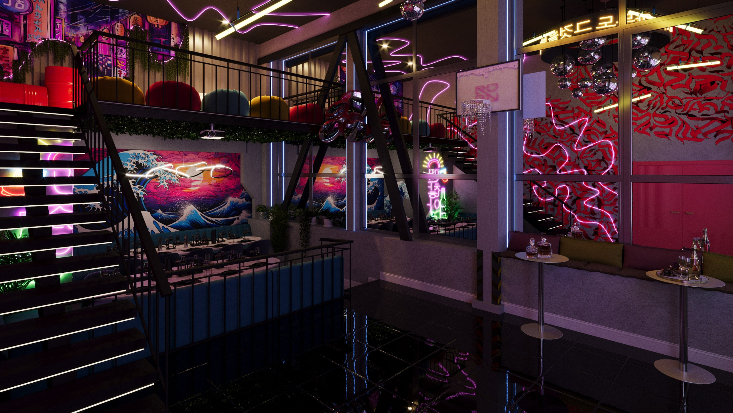 Сеул. Аренда лофта в СПб для мероприятий