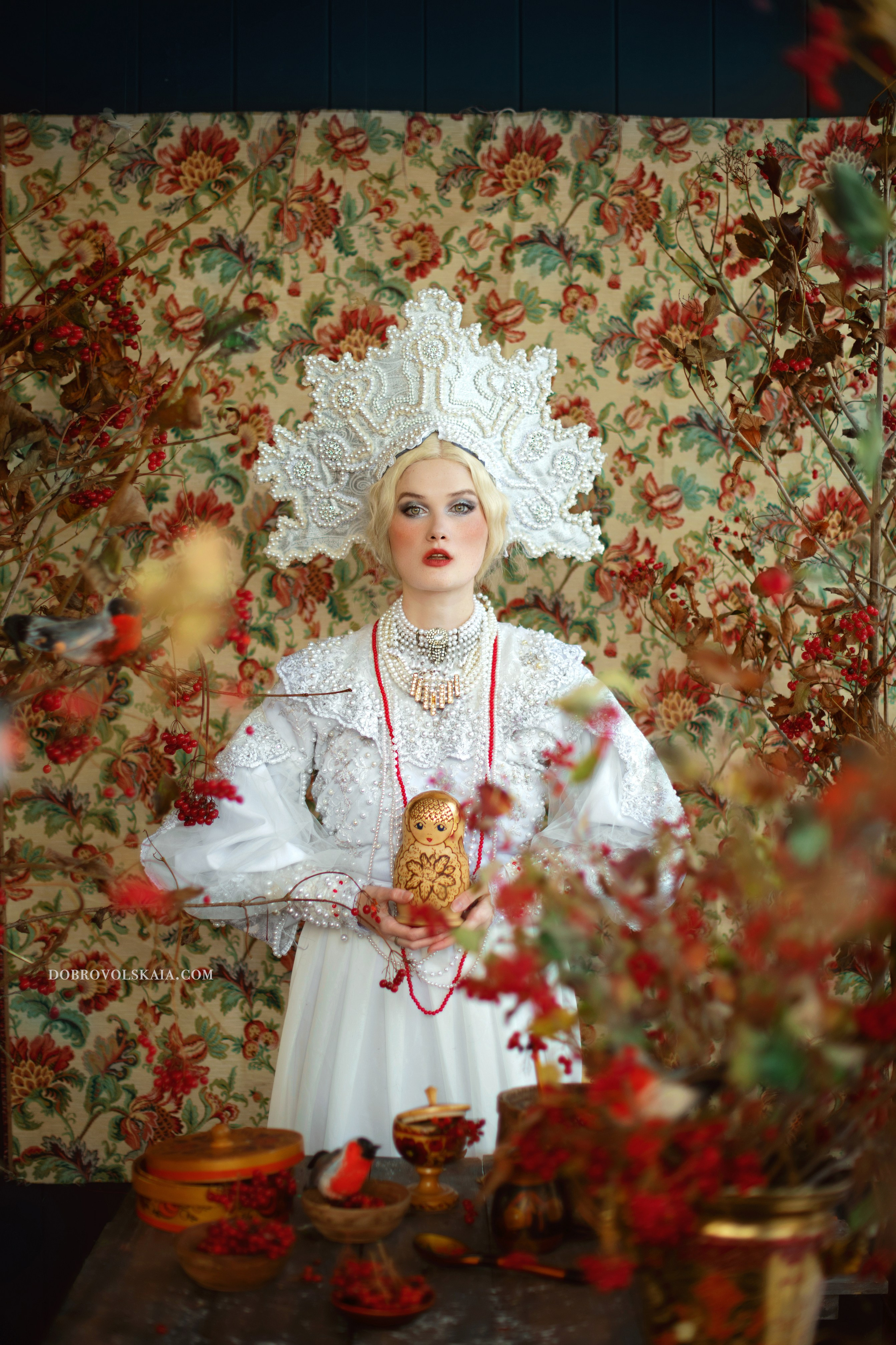 Царевна Лебедь. Русские народные костюмы в Москве