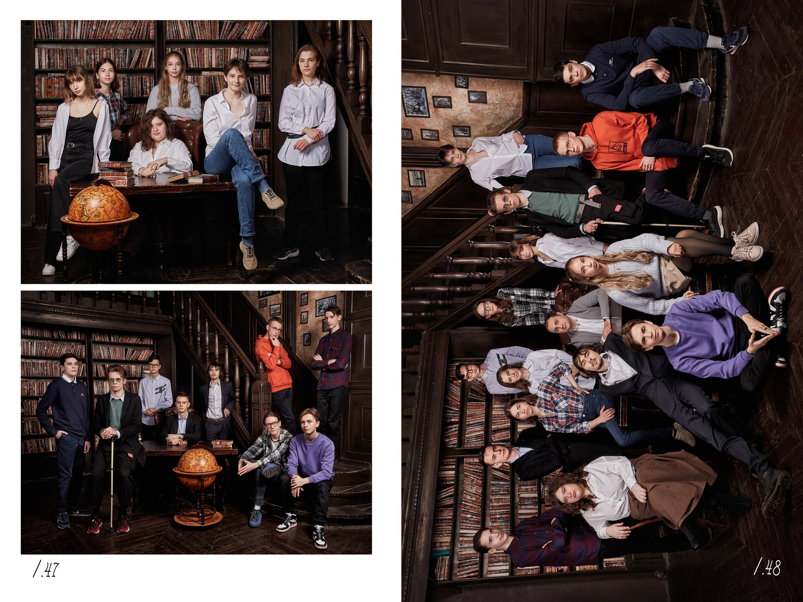 Выпускной альбом «Одиннадцатый» для старших классов — «Миллион Портретов»