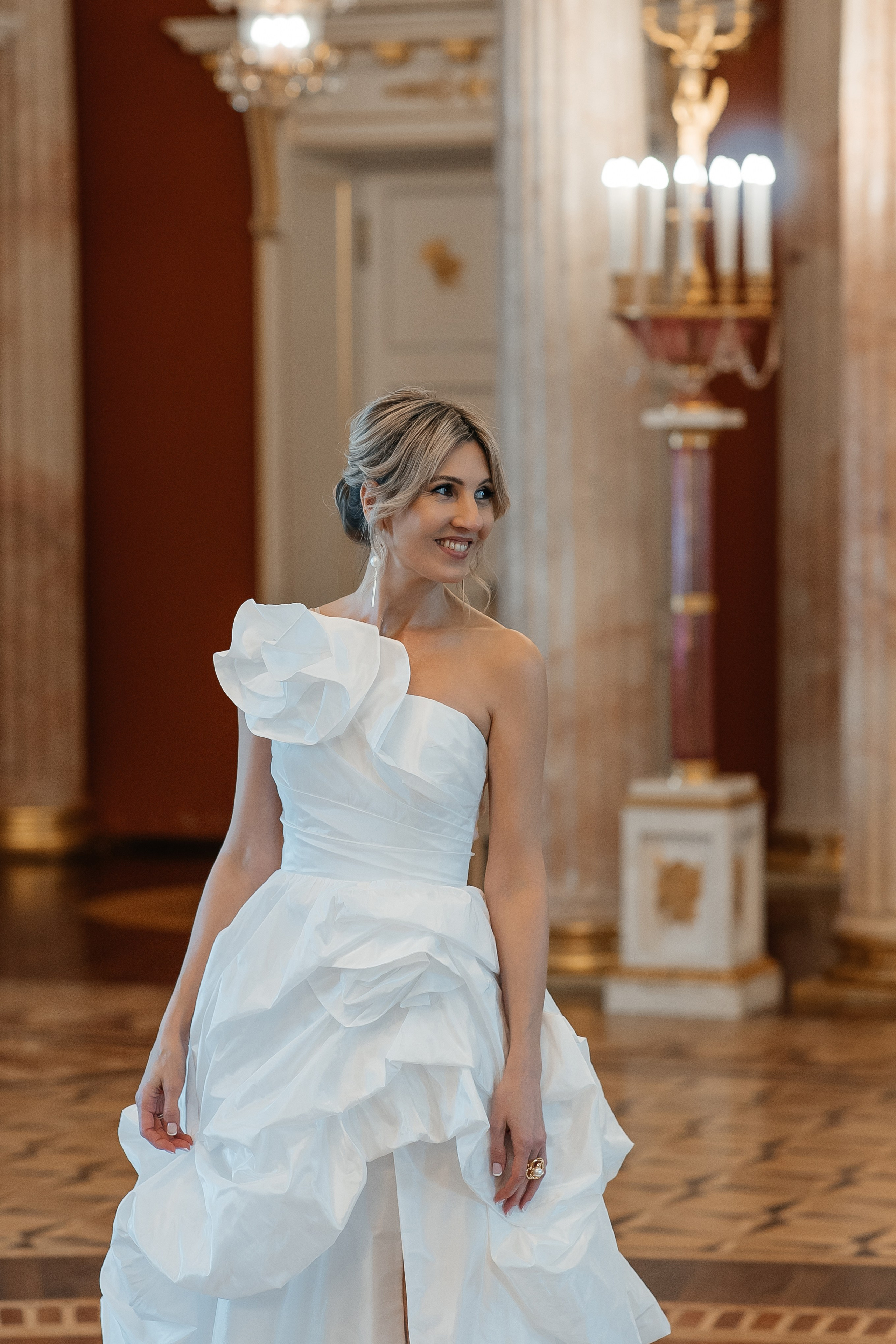 Регистрация брака с Большом Дворце Царицыно. Свадебный фотограф в Москве Дарья Олендарёва