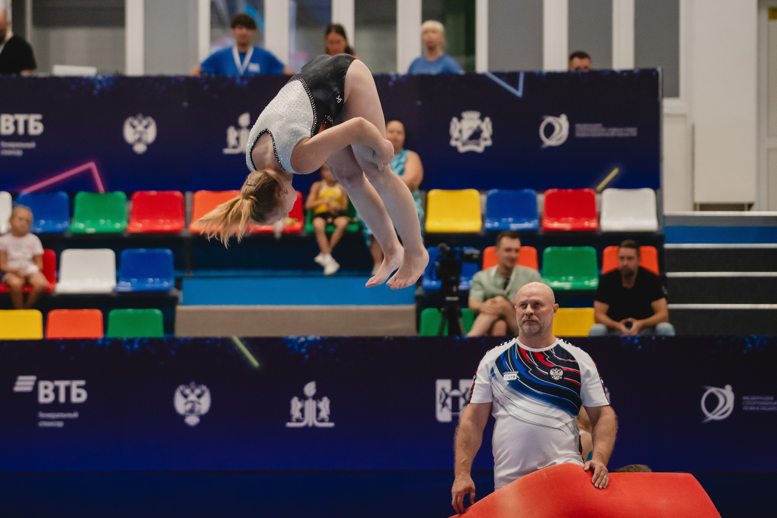 Кубок России по спортивной гимнастике. Воробьева Ксения — Спортивный и танцевальный фотограф Новосибирск