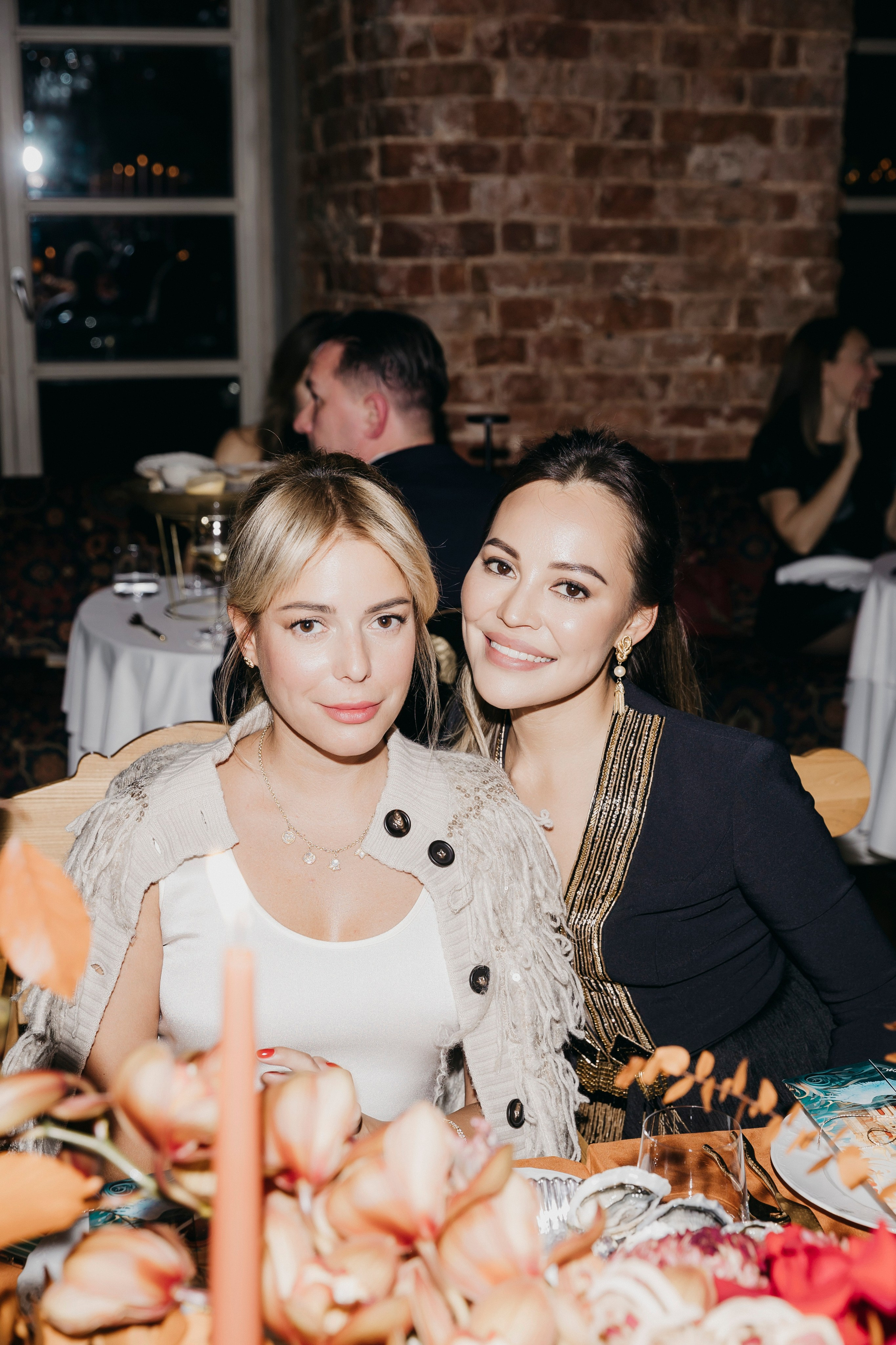 Кристина Потупчик и Дарина Алексеева на дне рождения ресторана "Гвидон"