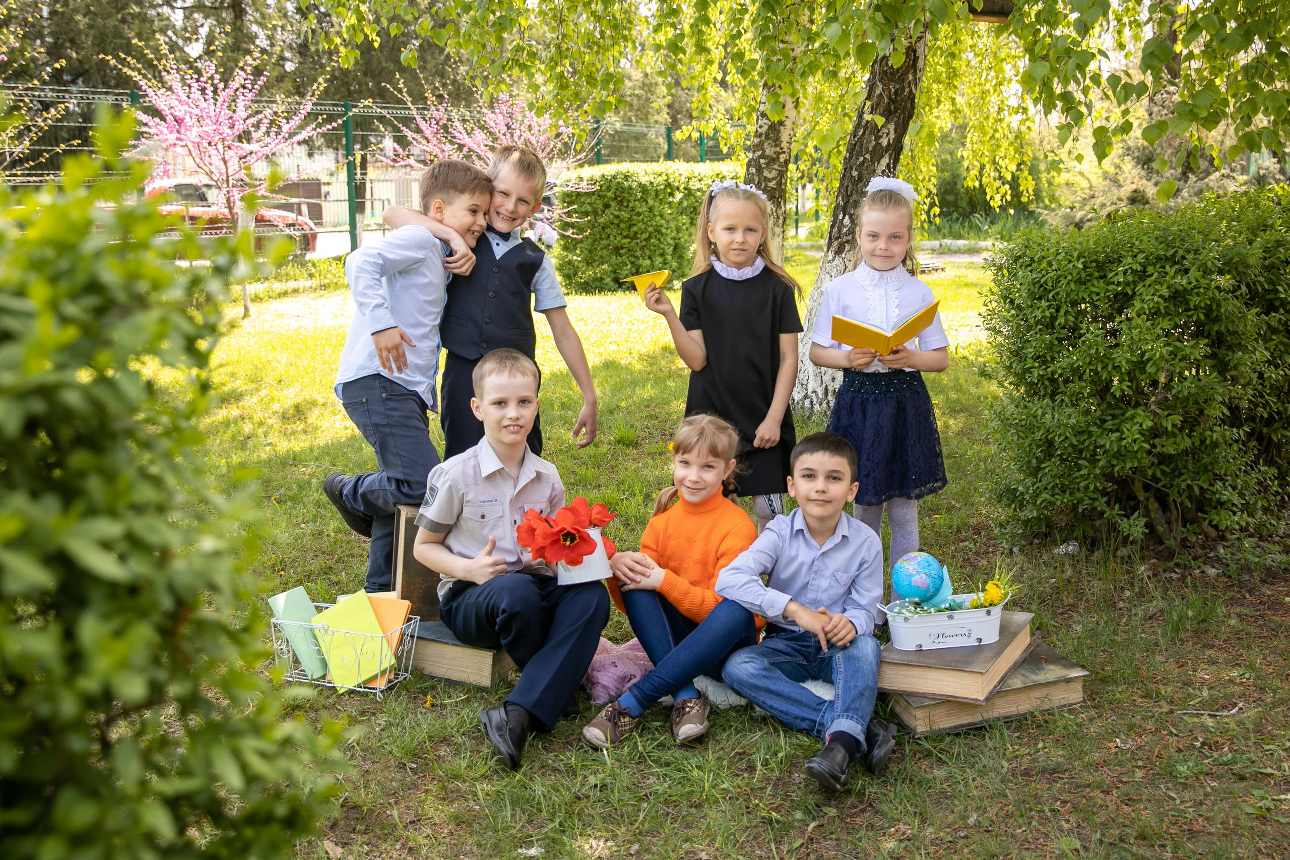 Школьная фотосессия без печати альбома. Семейный и детский фотограф в Ростове-на-Дону