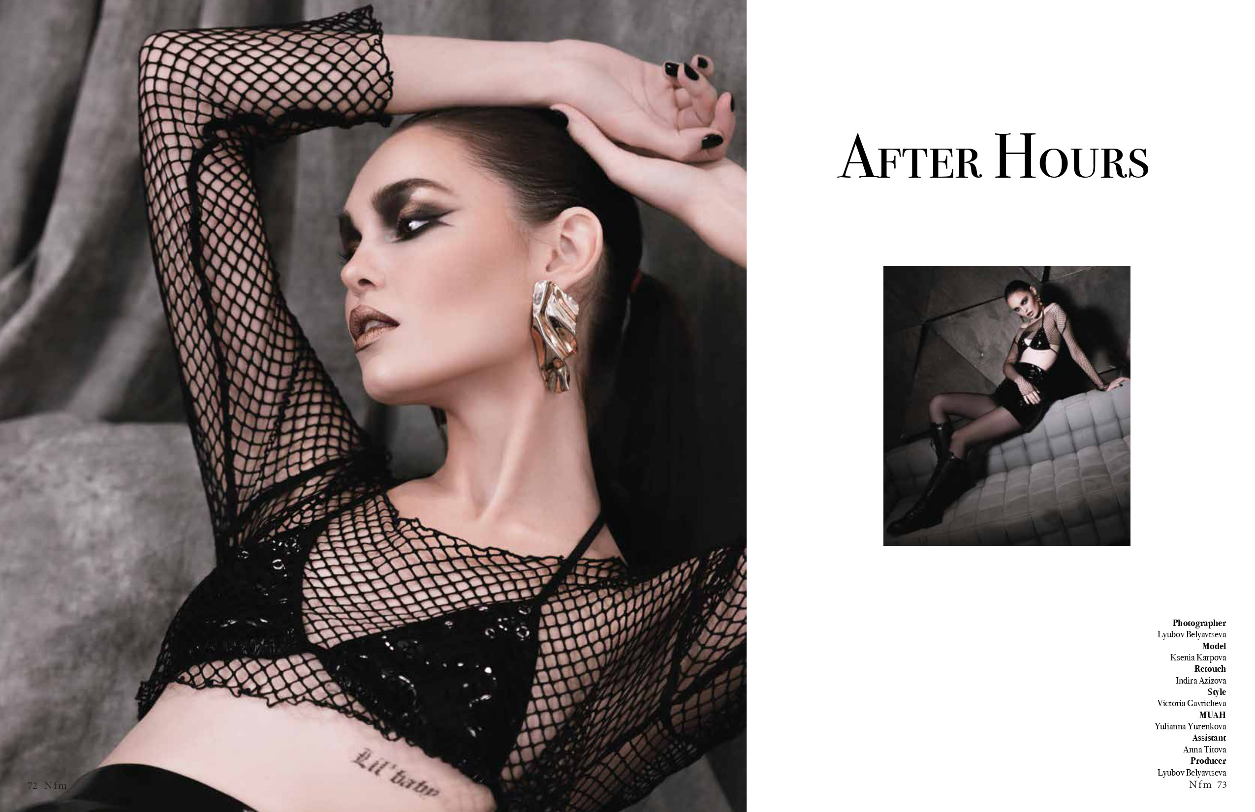 New Face (OCT 2021) + exclusive interview. Фотограф Любовь Белявцева