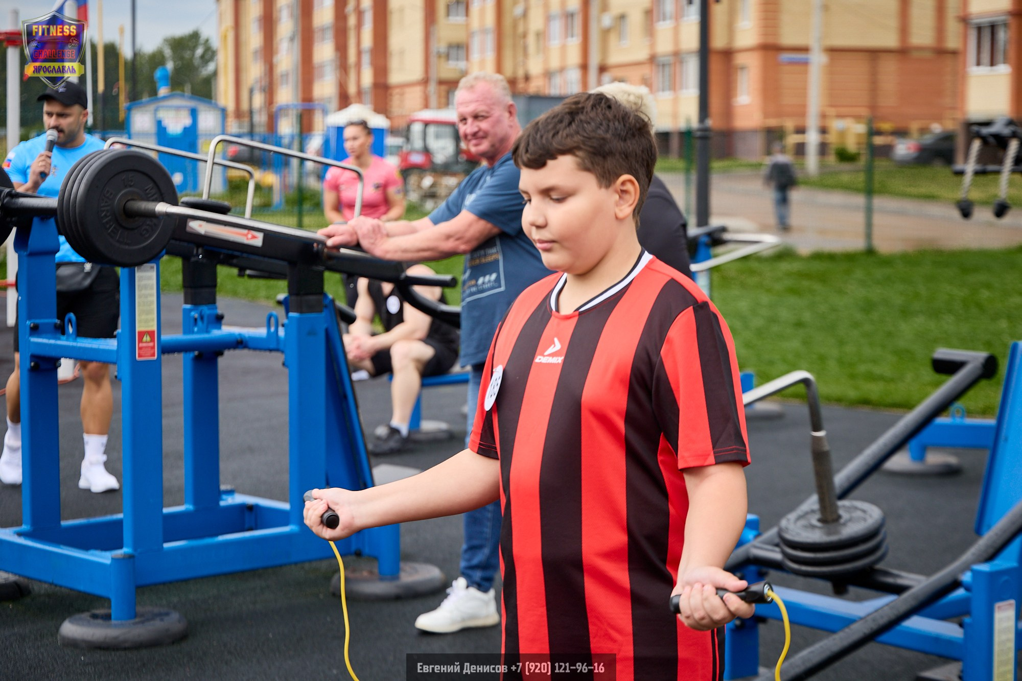Fitness Challenge Битва на Стрелке. Портретный фотограф Евгений Денисов