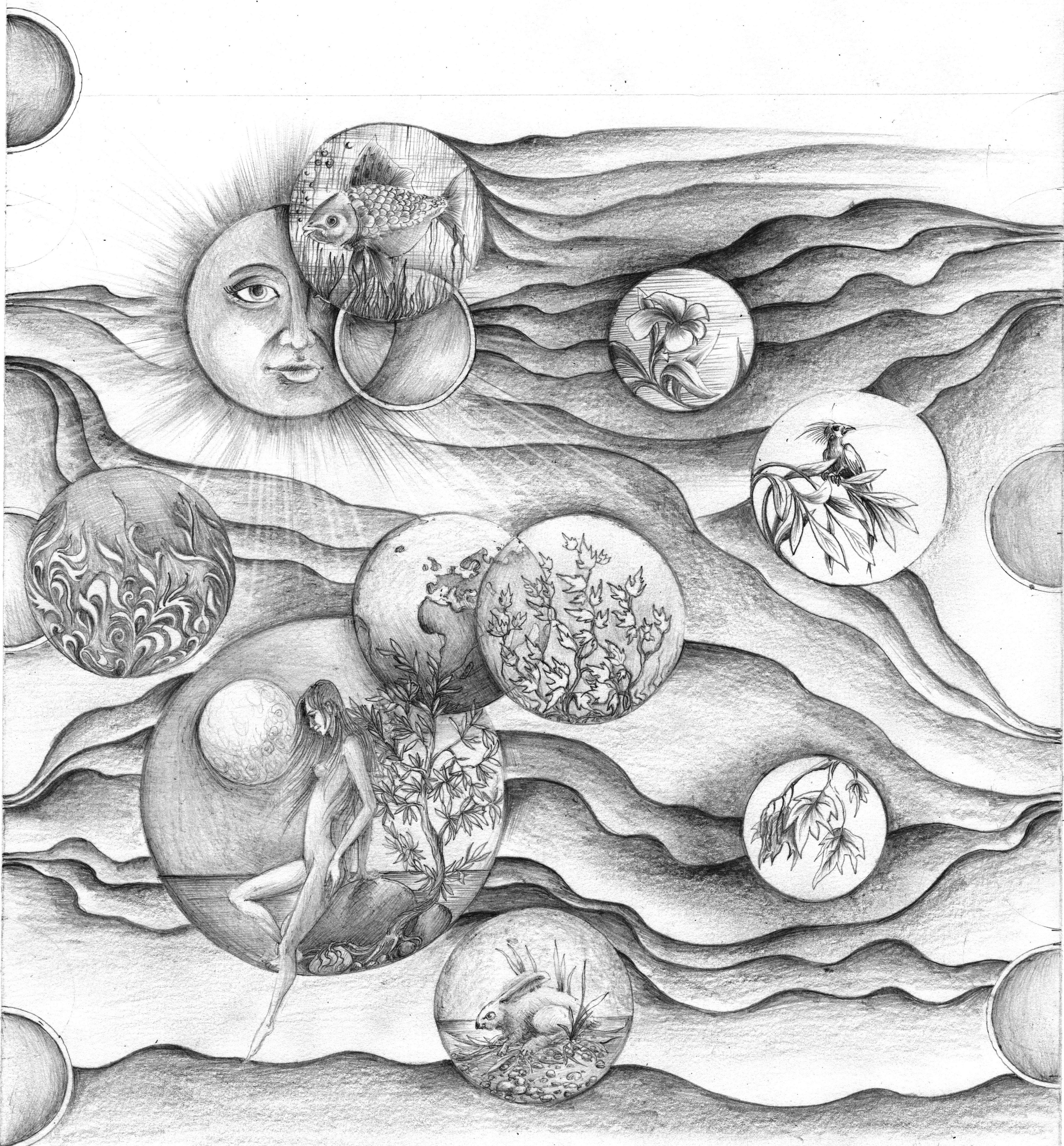 Рисунки. Графика Часовских