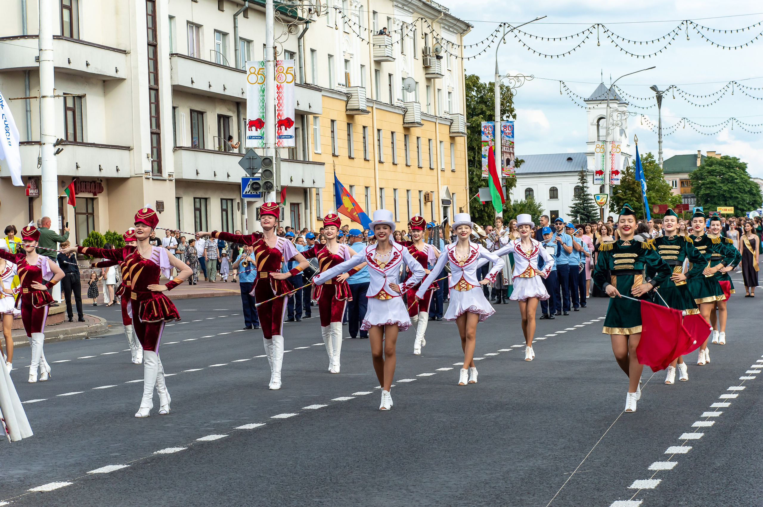 выпускной бал в Бресте проспект Ленина