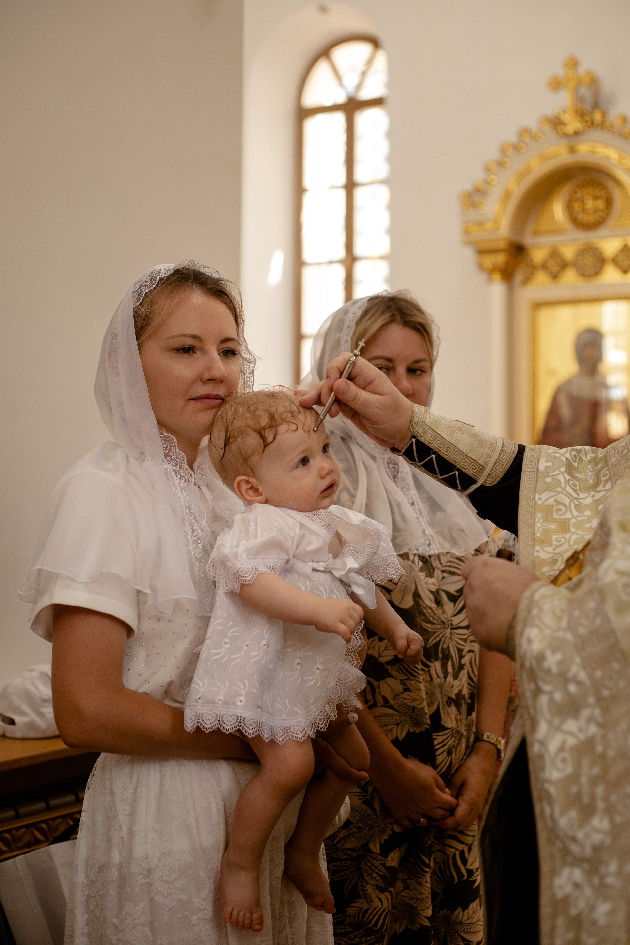 Святое Таинство крещения Романа. Семейный фотограф в Саратове Элоиза Ляпина