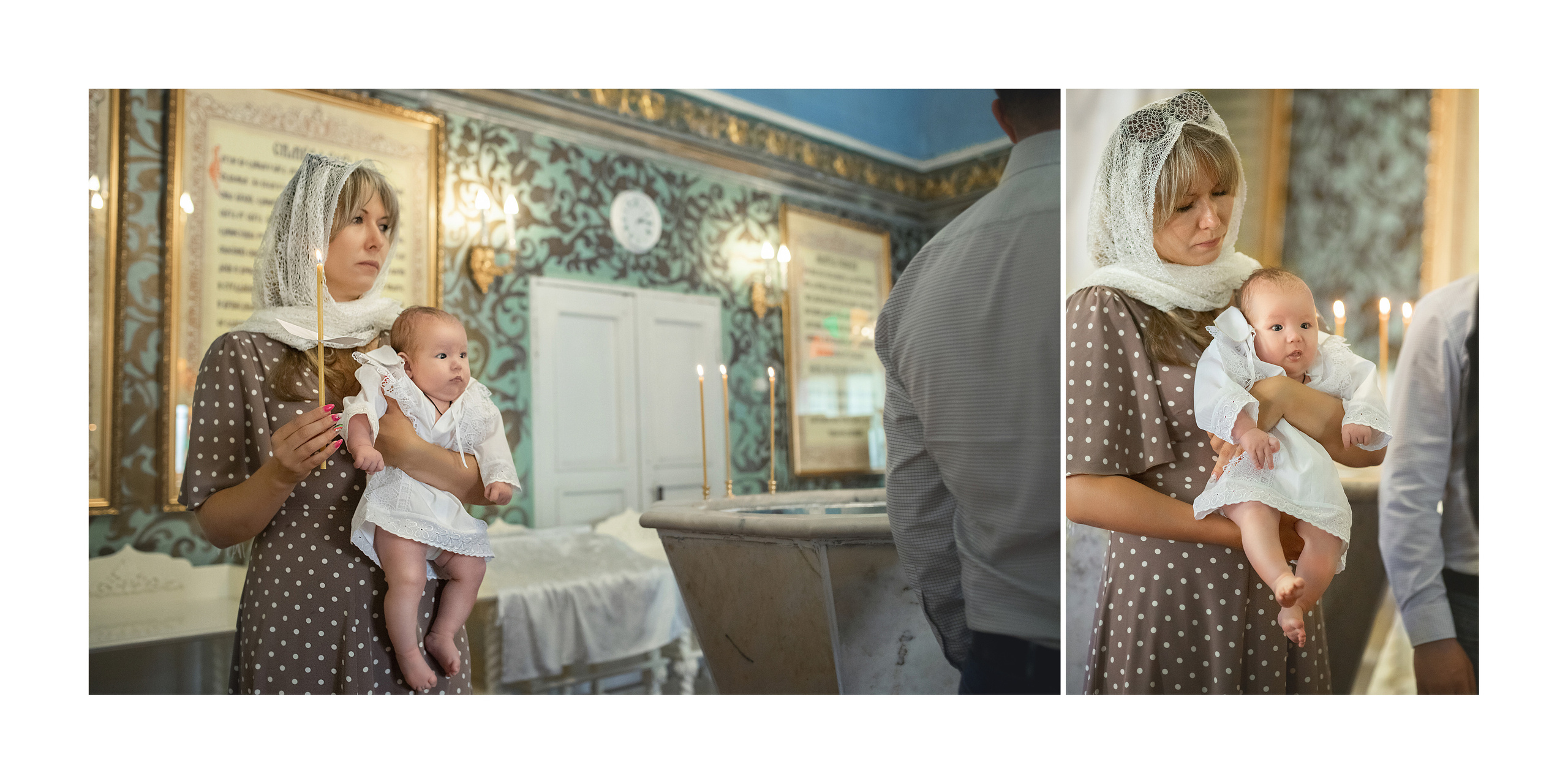Крещение Никиты. Детский и семейный фотограф в Москве Вера Орлова