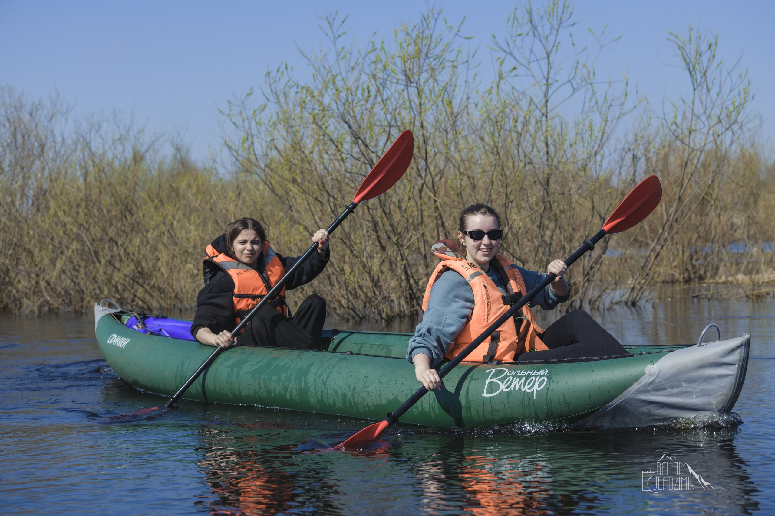 Сплав по реке Тремля 04.04.2026. Репортажный фотограф Владимир Беляй