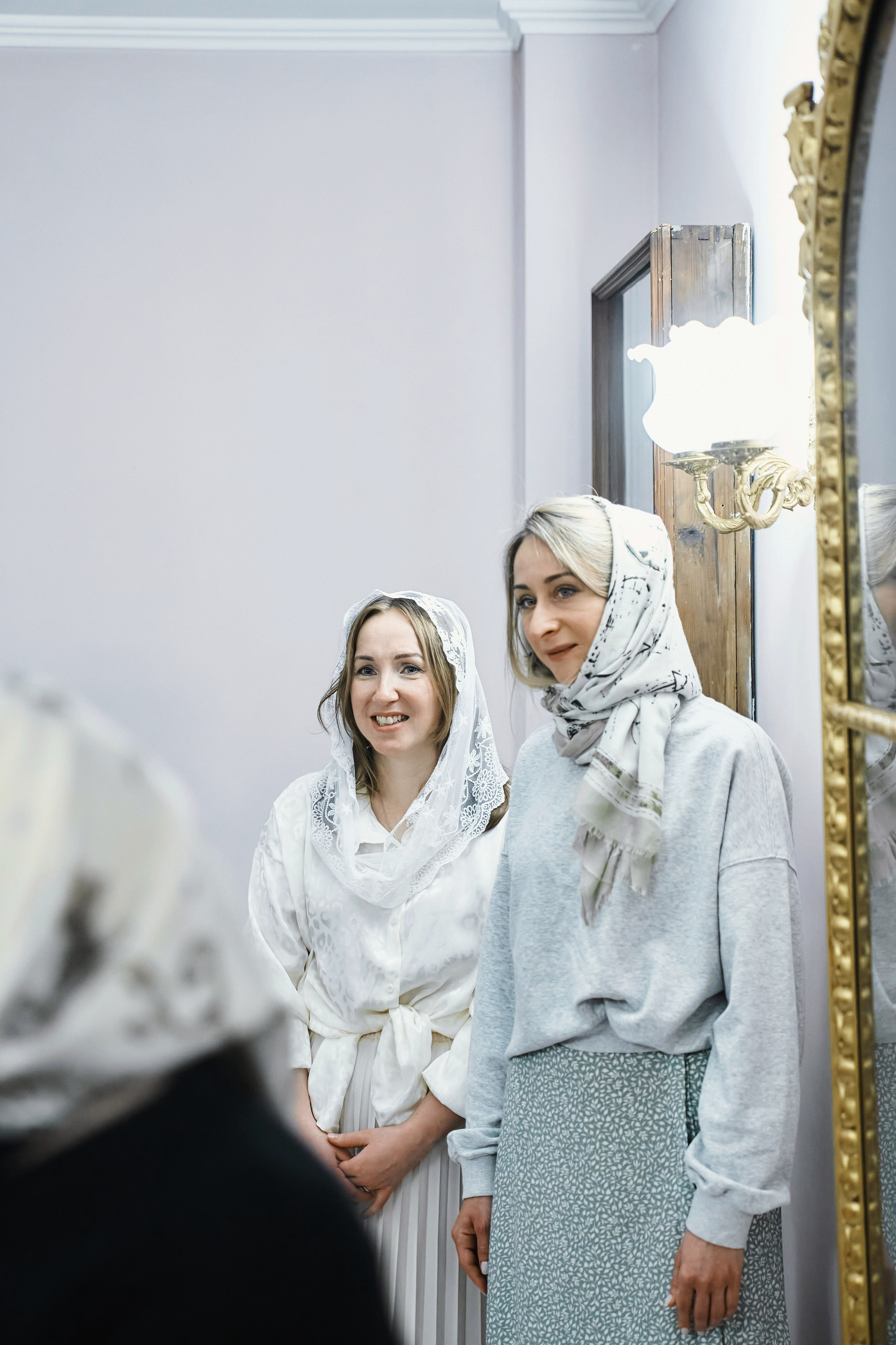 Крещение ребёнка в Церкви Илии Пророка и Воздвижения Честного Креста Господня в Черкизове