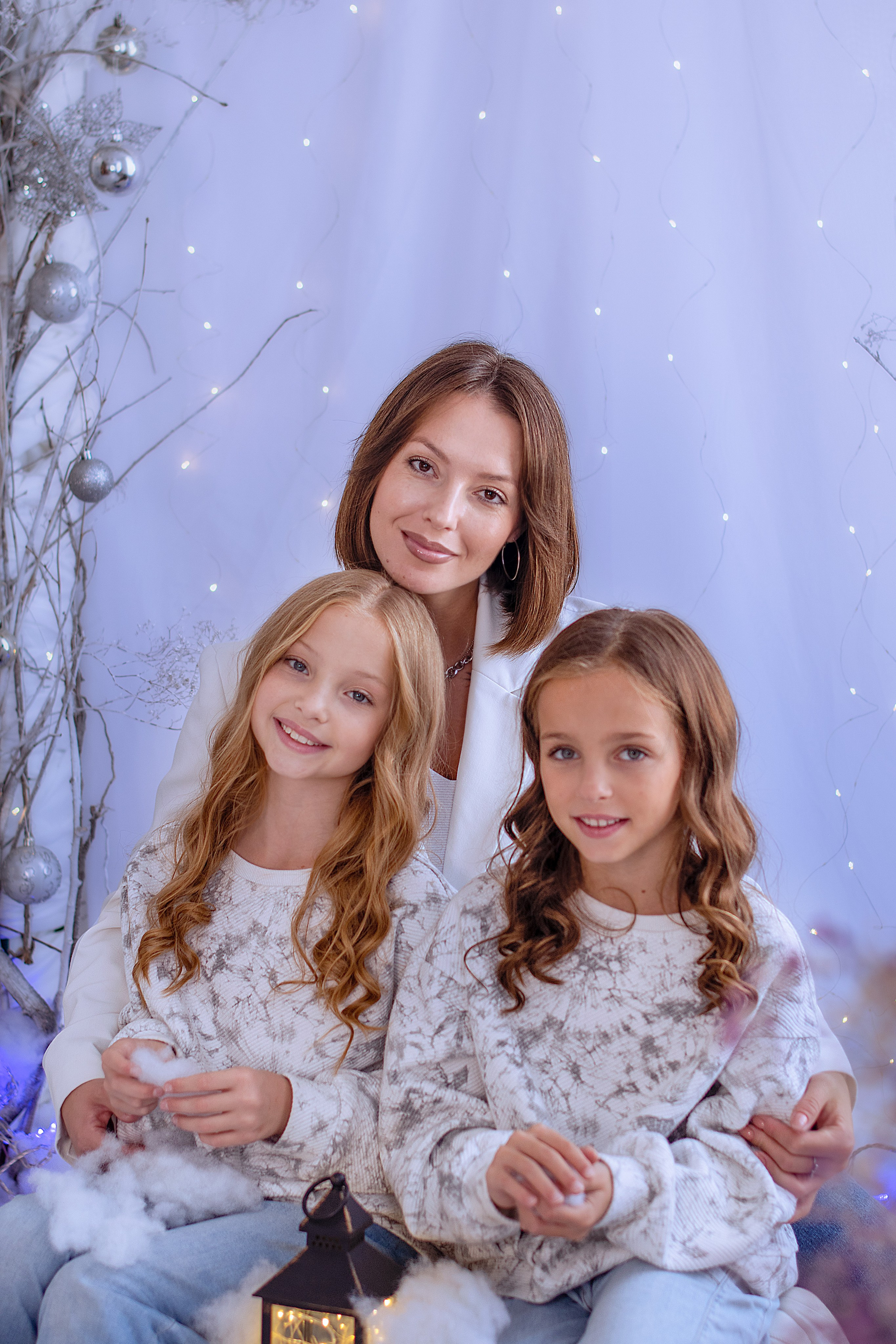 Новогодняя съемка в студии «Мастерская». Семейный и детский фотограф в Краснодаре Татьяна Голобокова