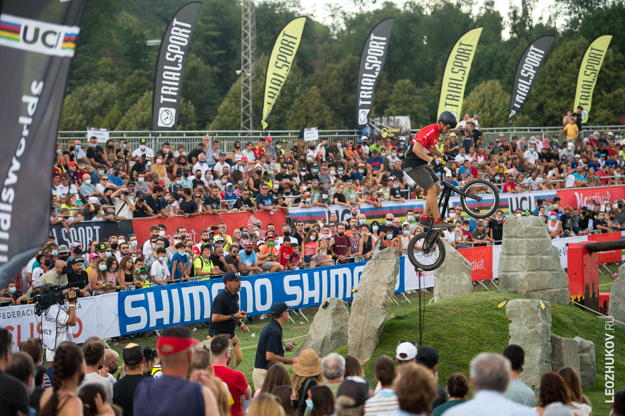UCI Trials World Championships 2021. Спортивный фотограф Леонид Жуков