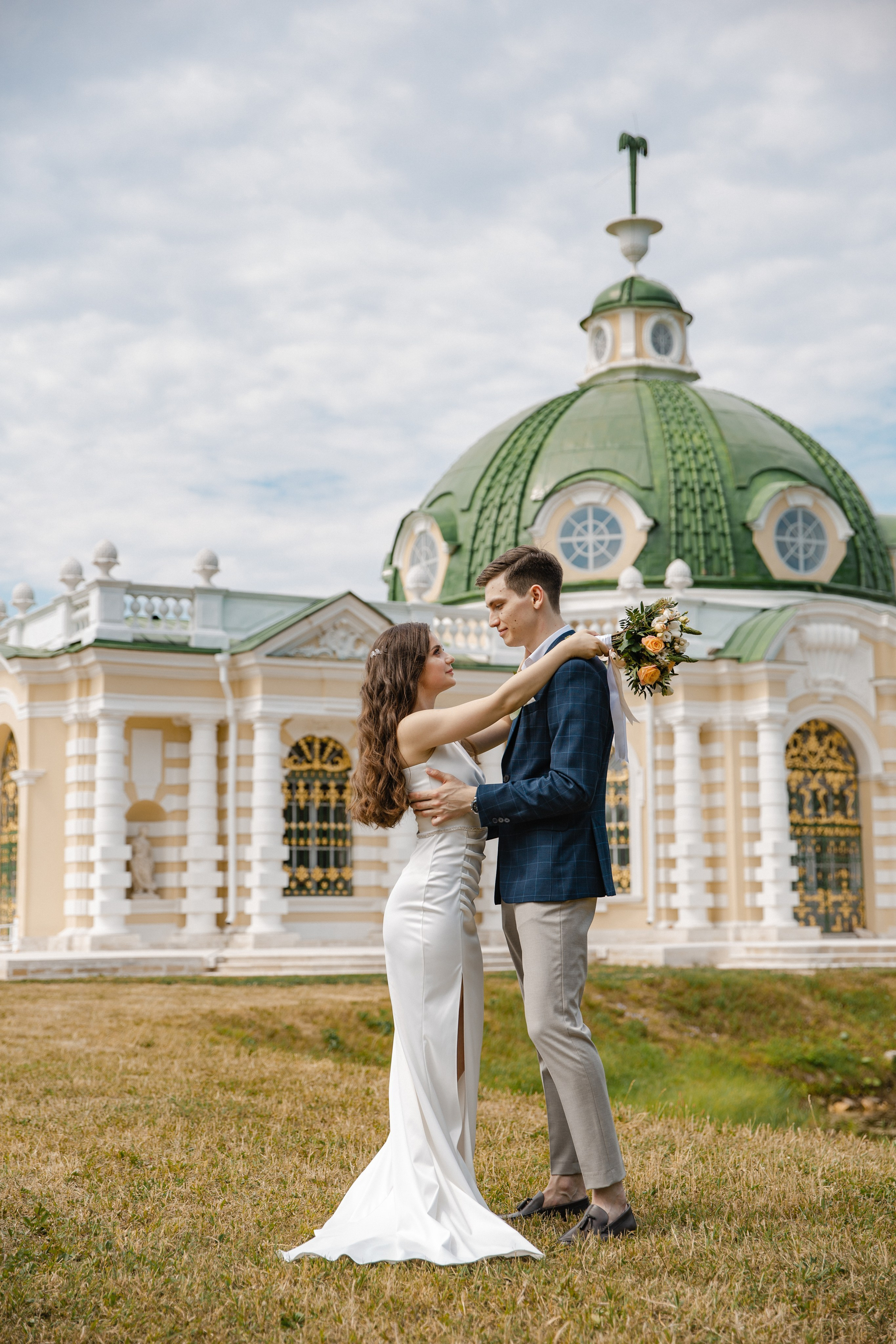 Свадебная фотосессия в Кусково. Фотограф и видеограф Анна Домашенко