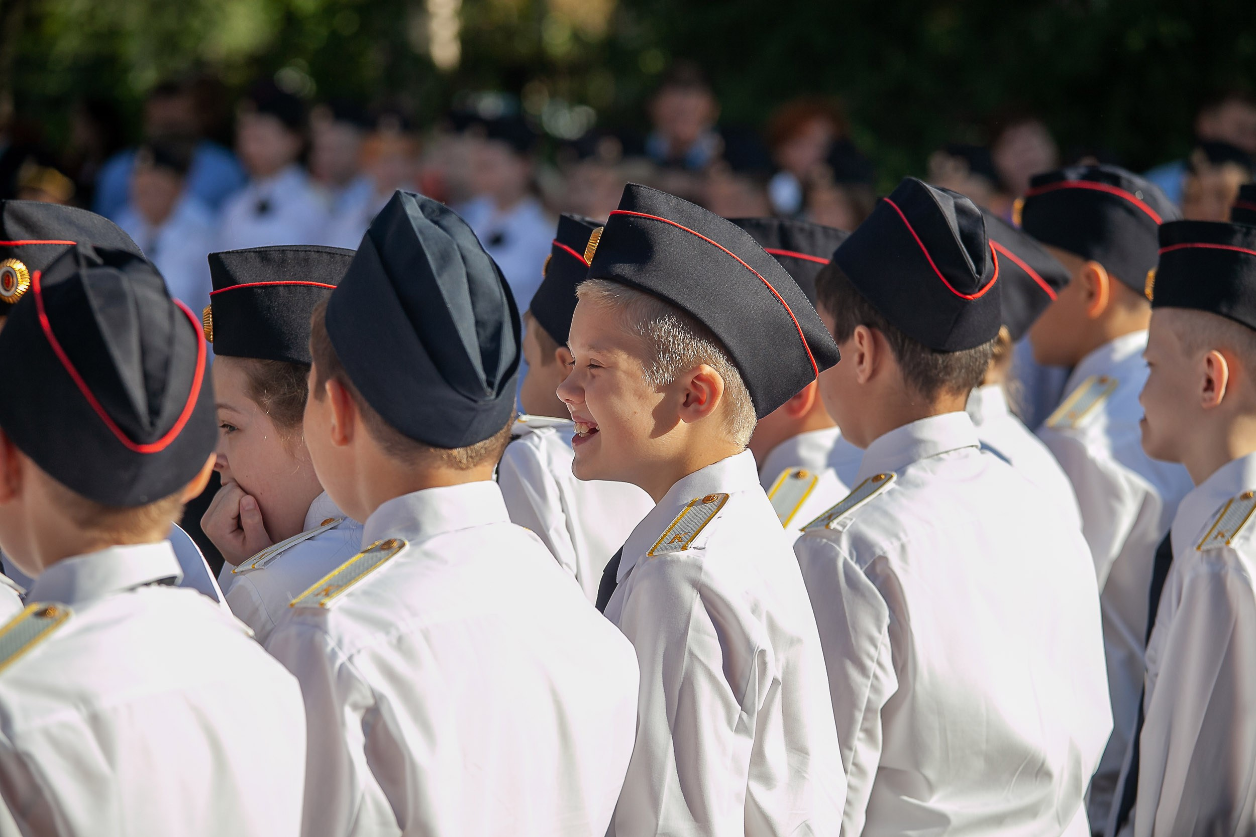 Фотосессия дл я5К класса в День знаний