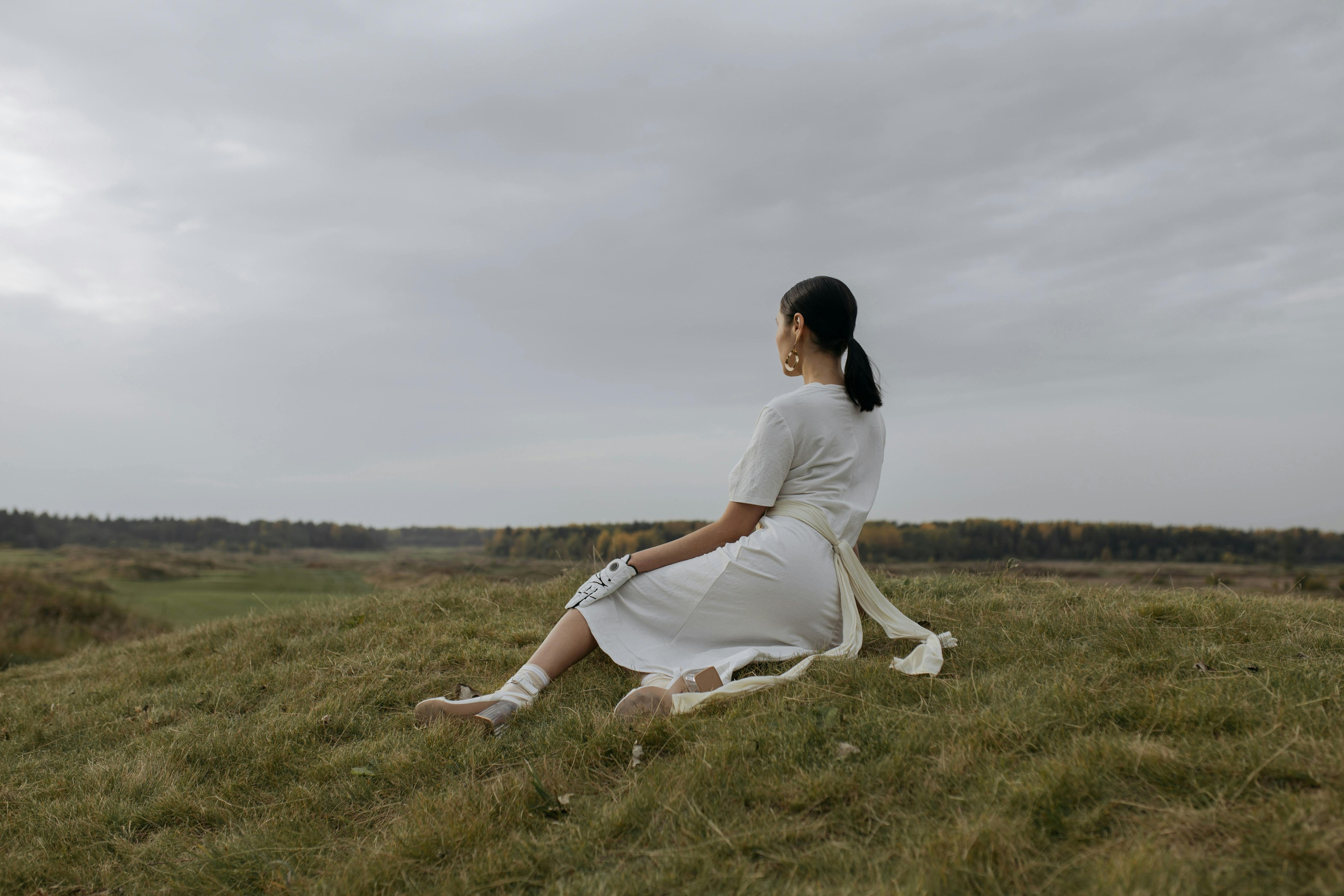 ГОЛЬФ В СТИЛЕ РЕТРО: ФОТОСЕССИЯ НА ПОЛЕ. Свадебный фотограф в Санкт-Петербурге Алиса Беликова