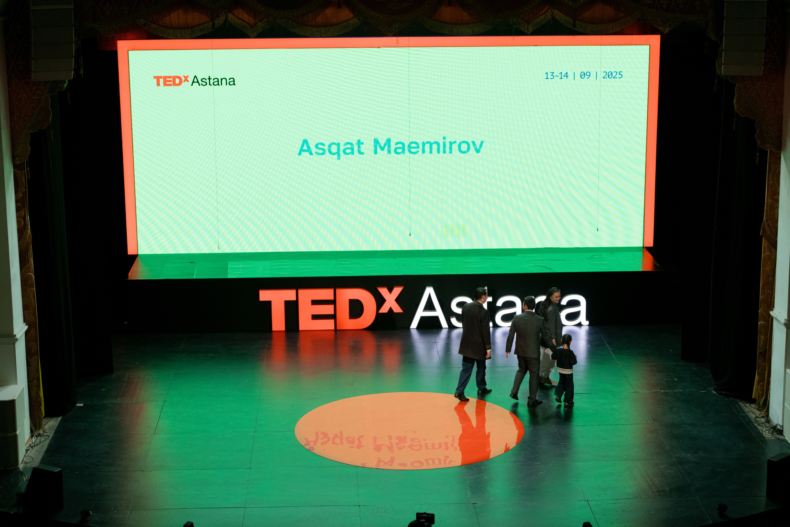 TEDxASTANA. OSPAN ALI photographer