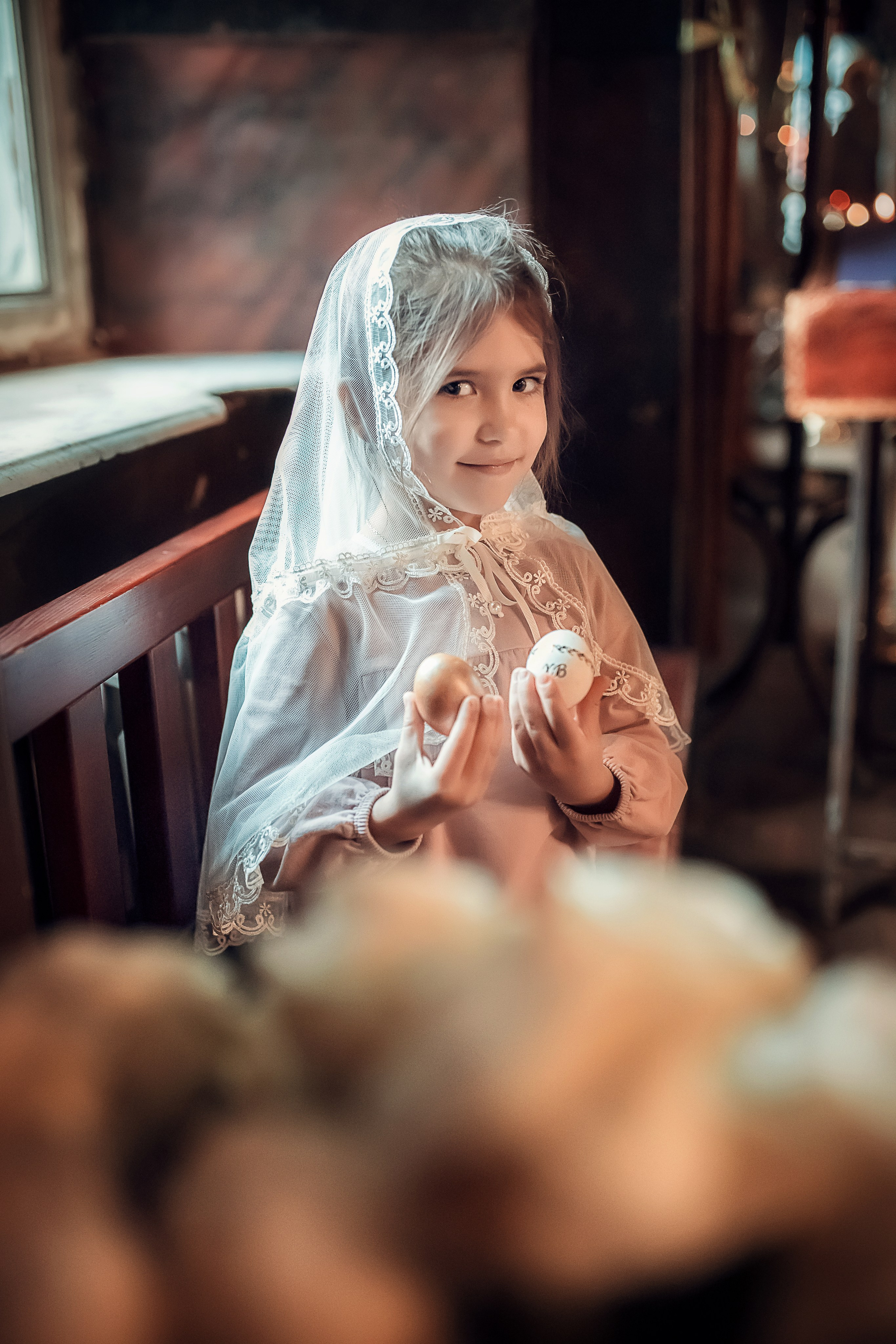 Крещение Екатерины в храме Святого Пимена в новых Воротниках