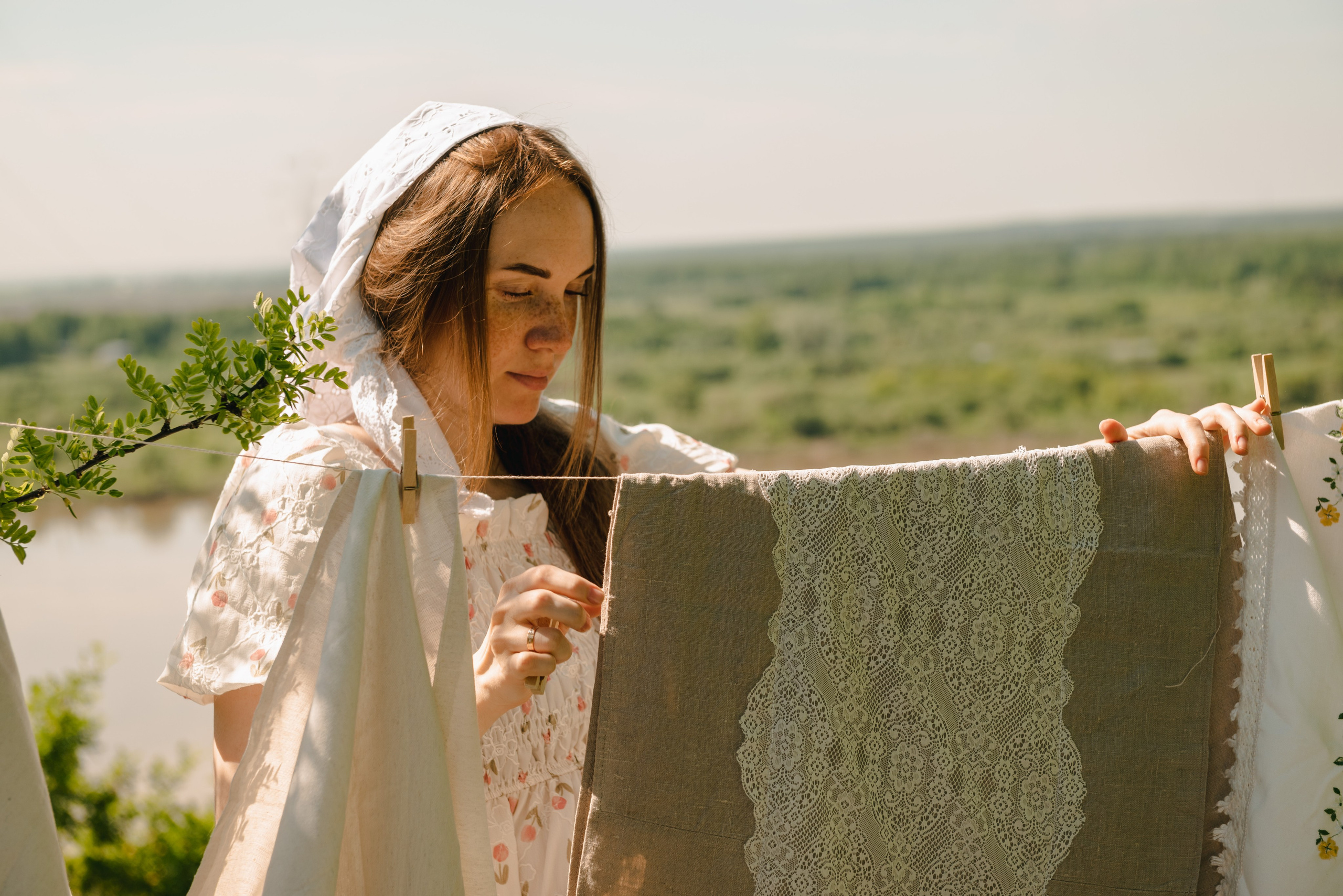 Стирка в глубинке. Фотограф в Томске Мария Март