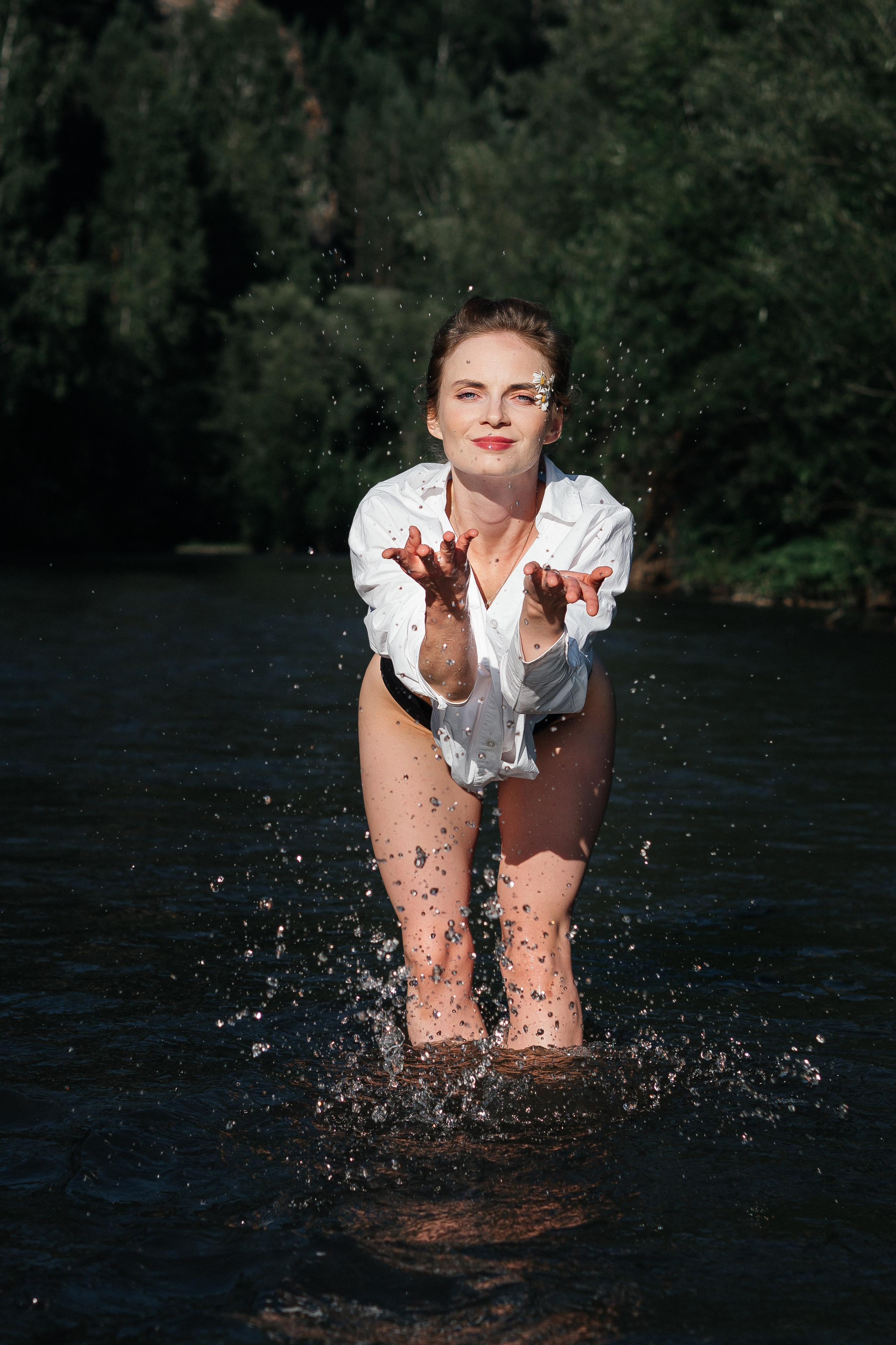 Фотосессия на реке. Семейный и детский фотограф в Красноярске Надежда Арефьева