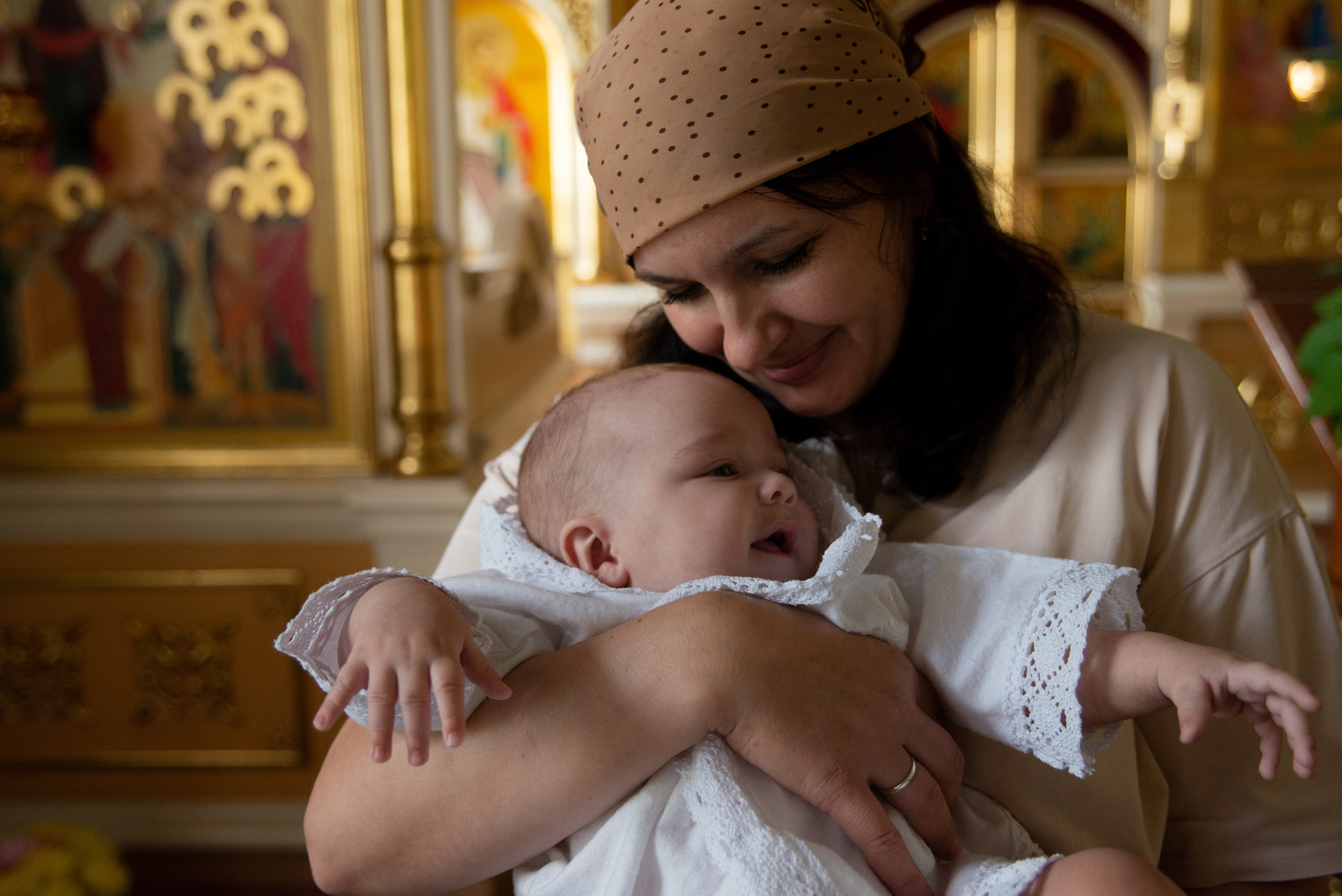 Крещение. Семейный и детский фотограф в Екатеринбурге Наталия Акимова