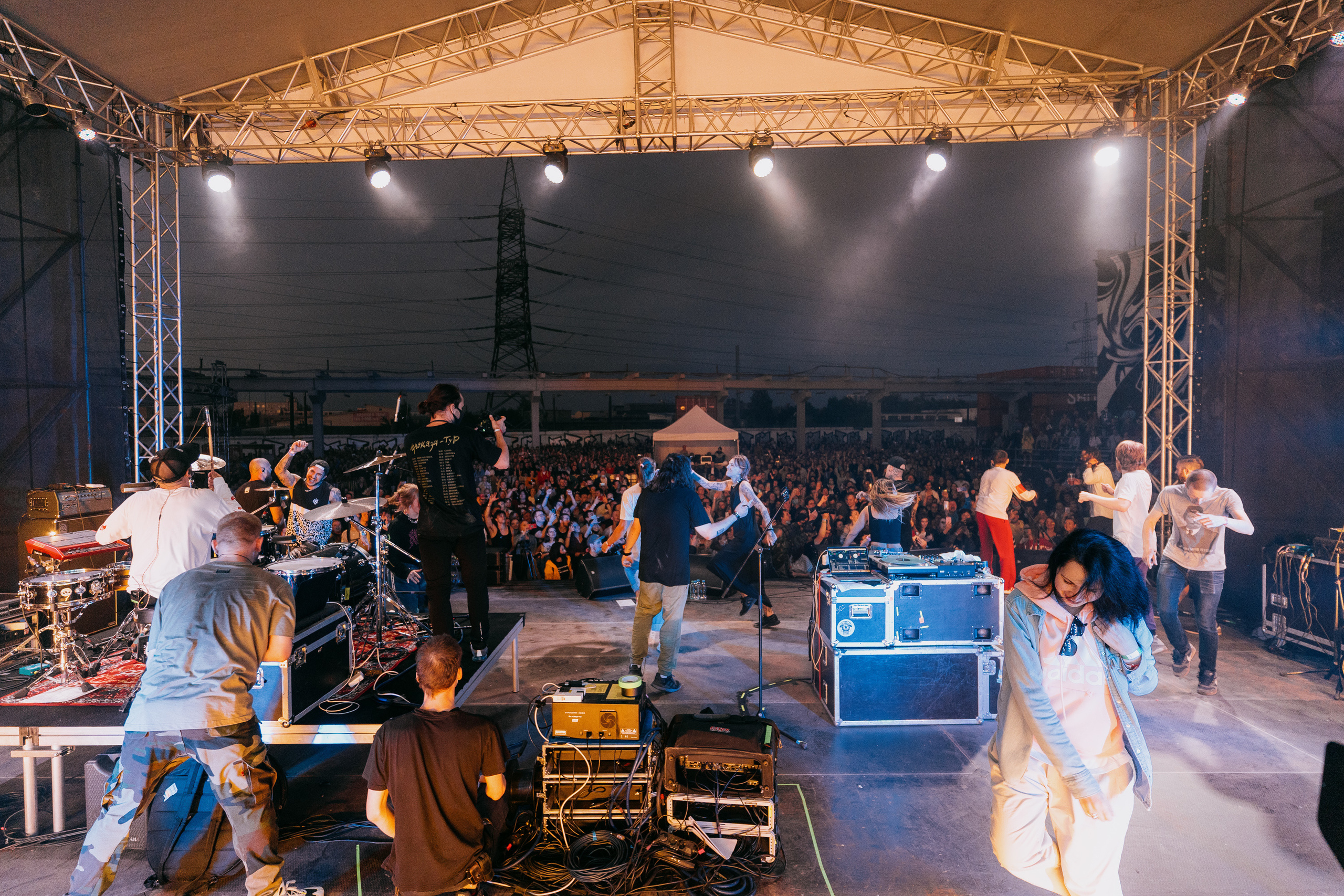 Noize MC— concert in St. Petersburg. Svyatoslav Bunkov | photographer