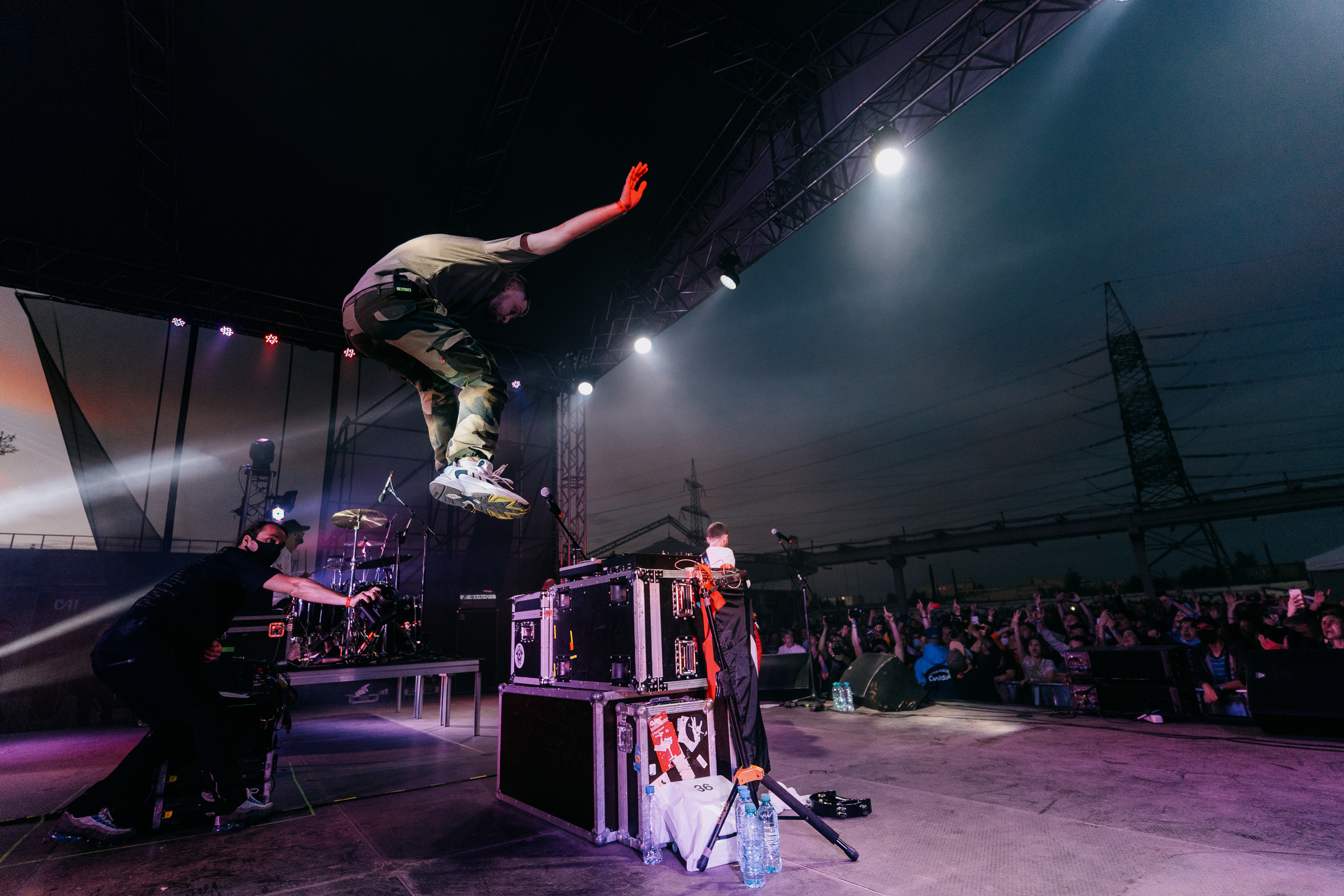 Noize MC— concert in St. Petersburg. Svyatoslav Bunkov | photographer