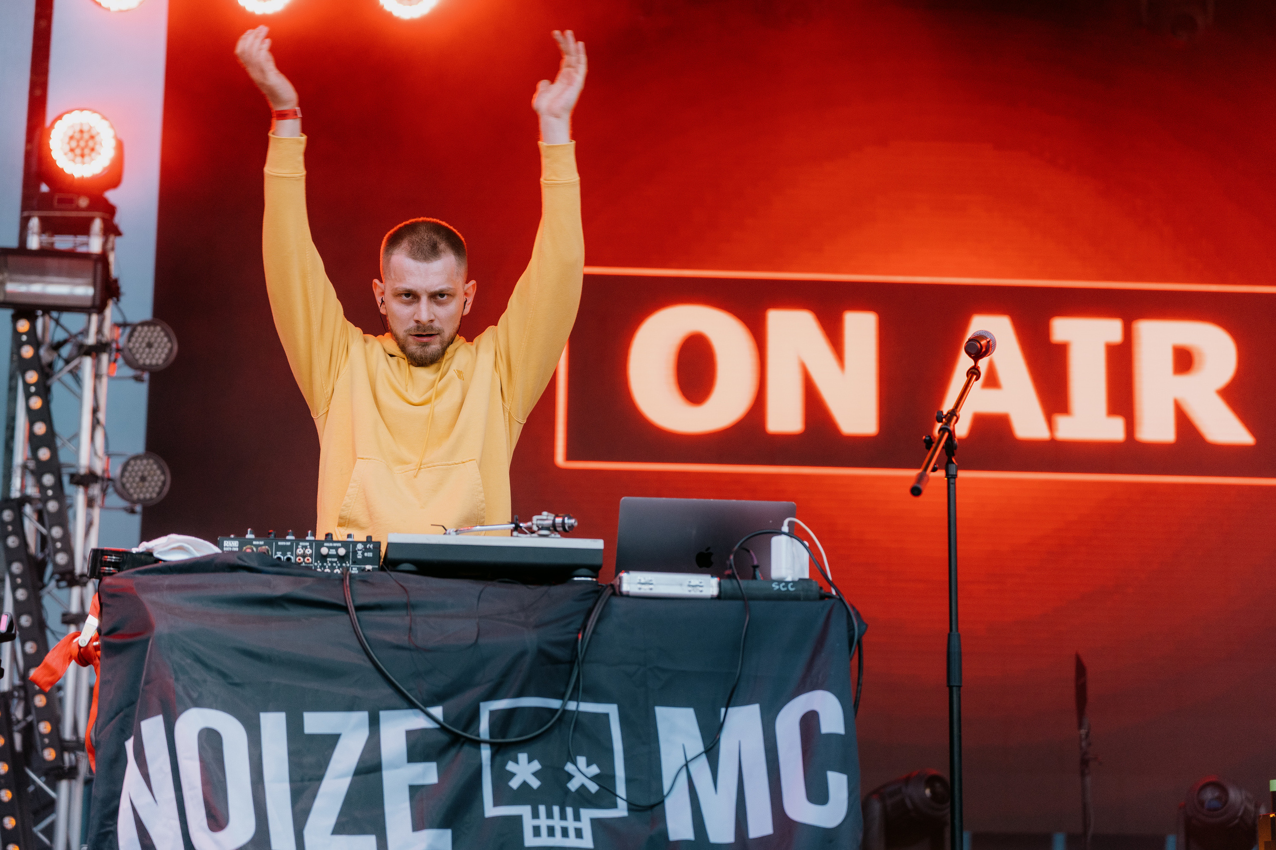 Noize MC— concert in St. Petersburg. Svyatoslav Bunkov | photographer