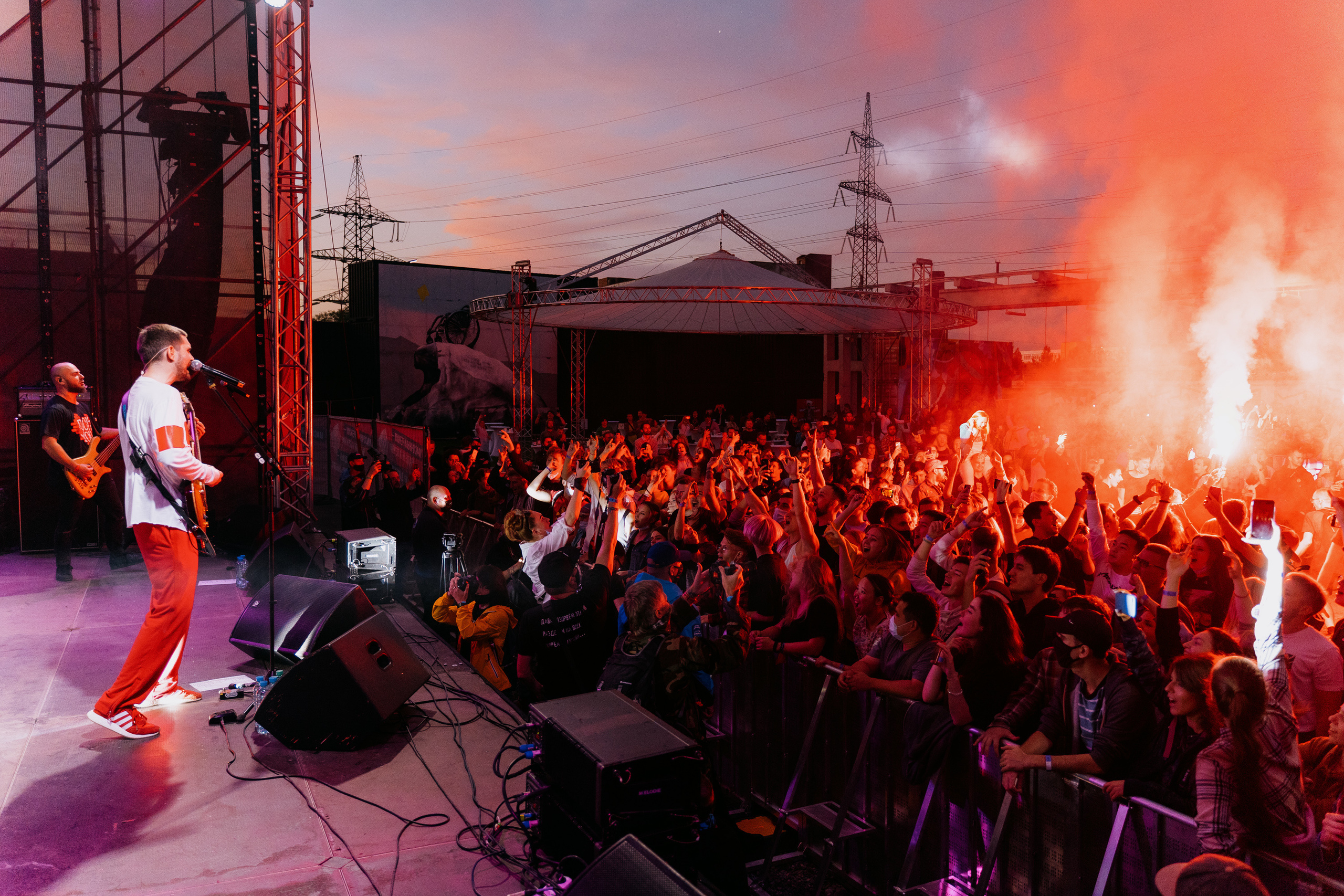 Noize MC— concert in St. Petersburg. Svyatoslav Bunkov | photographer