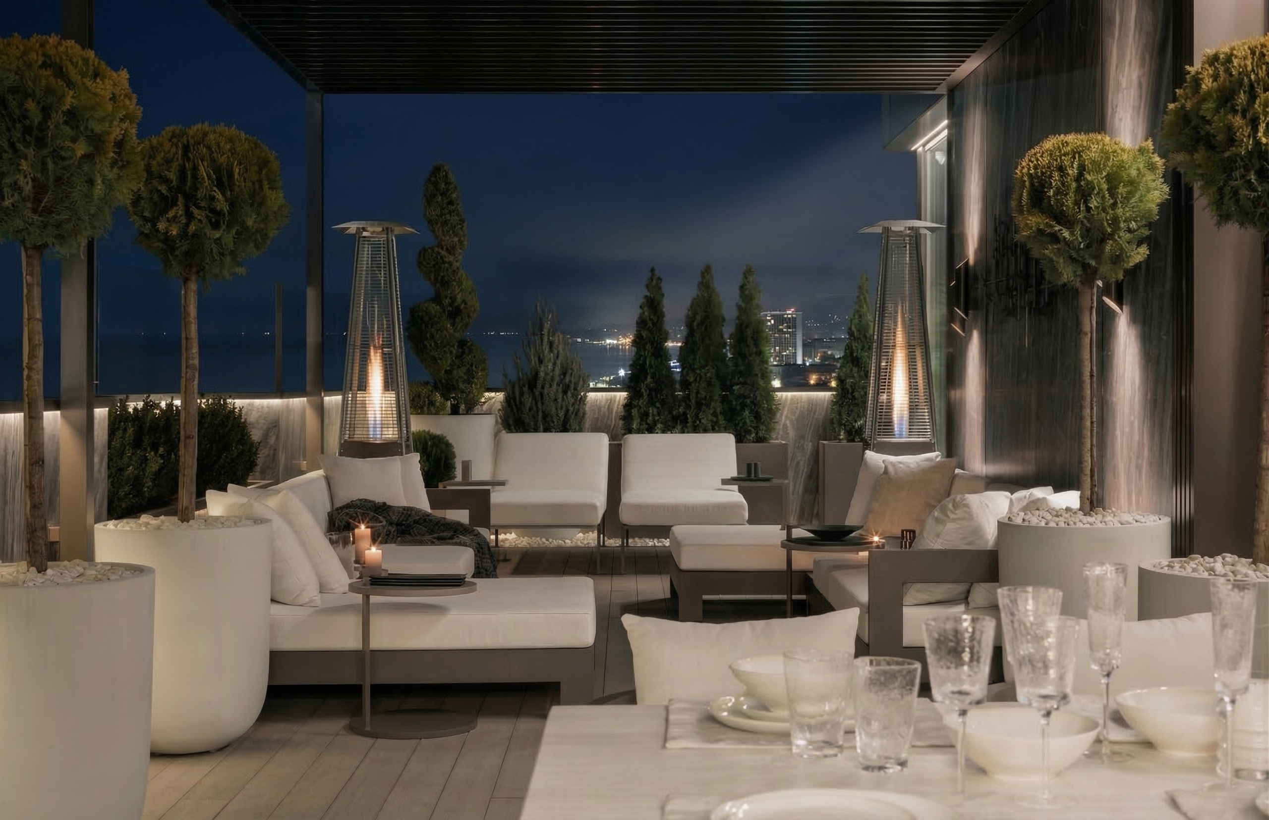 Дизайн двухуровневого пентхауса 500 м² с террасами и Wellness-зоной | Валерия Котович