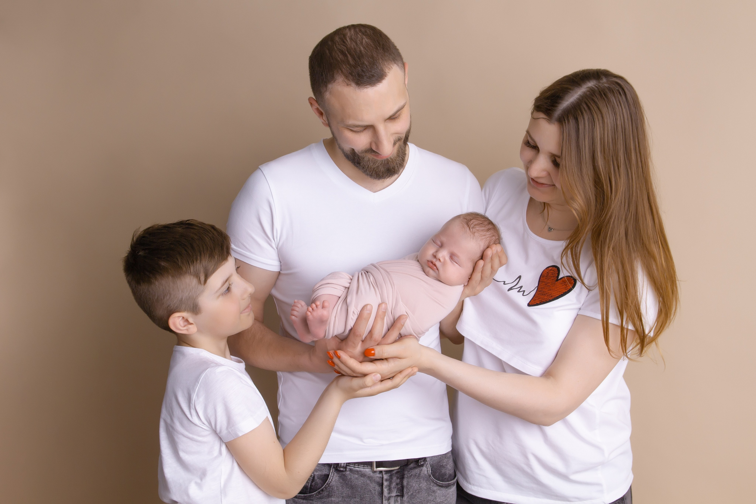 Самая первая фотосессия малыша! Профессиональная съемка новорожденных Newborn в Москве и МО!