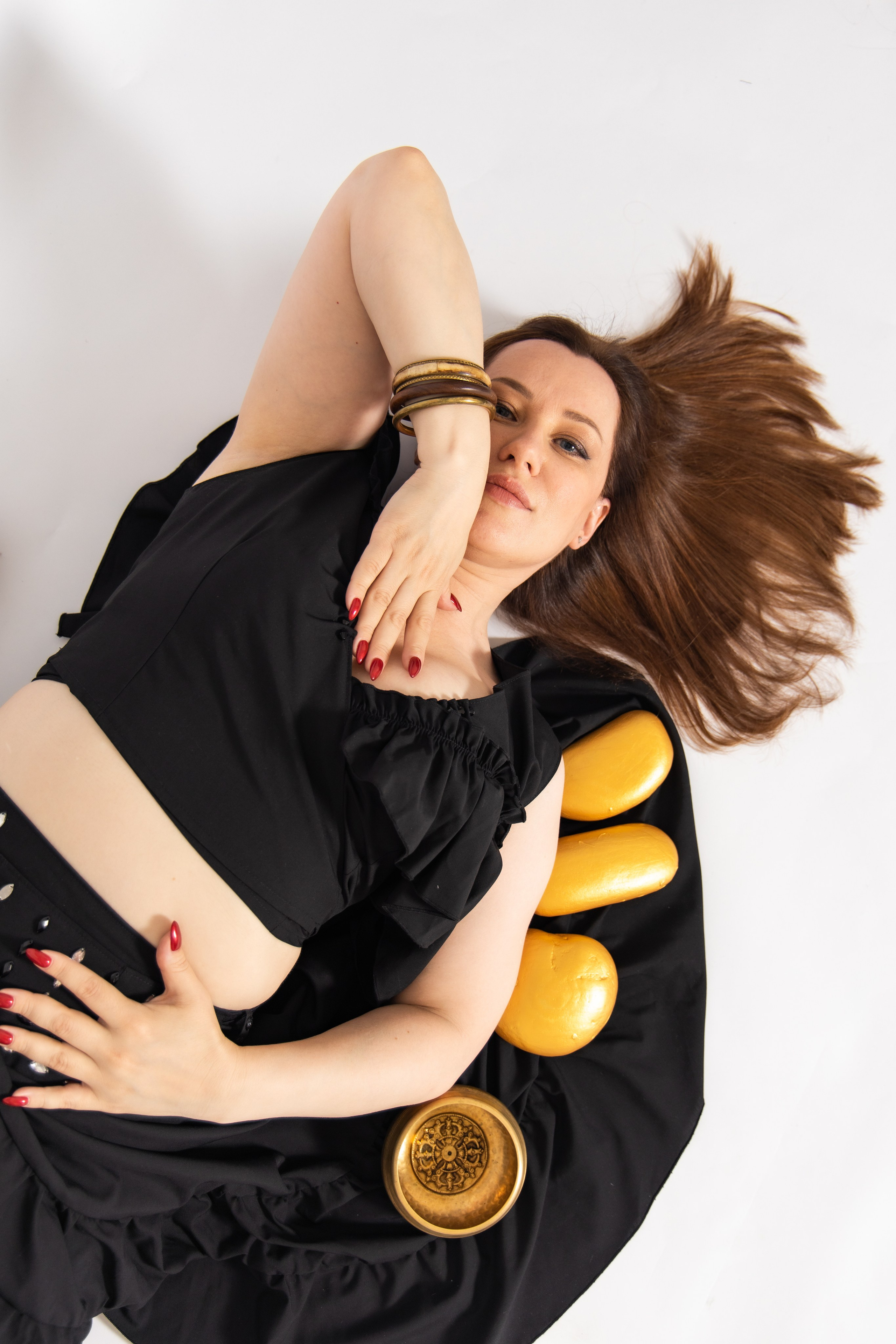 Студийная съёмка девушки. Санкт-Петербург.