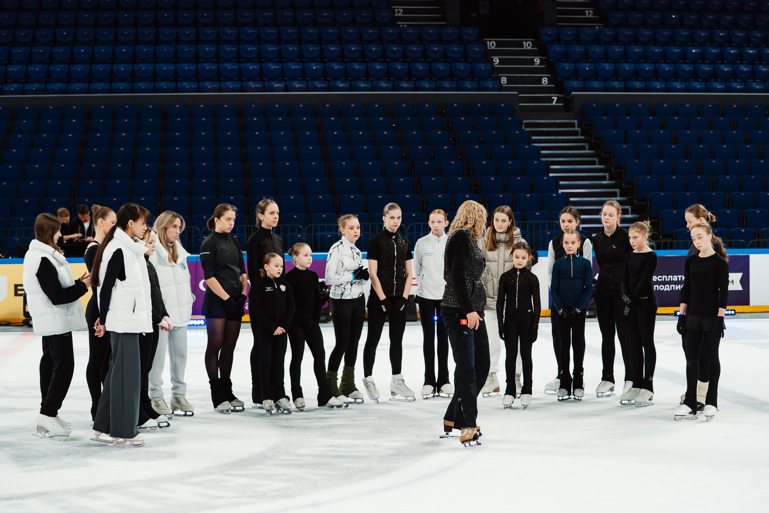 Мастер-класс Этери Тутберидзе в Новосибирске. Воробьева Ксения — Спортивный и танцевальный фотограф Новосибирск