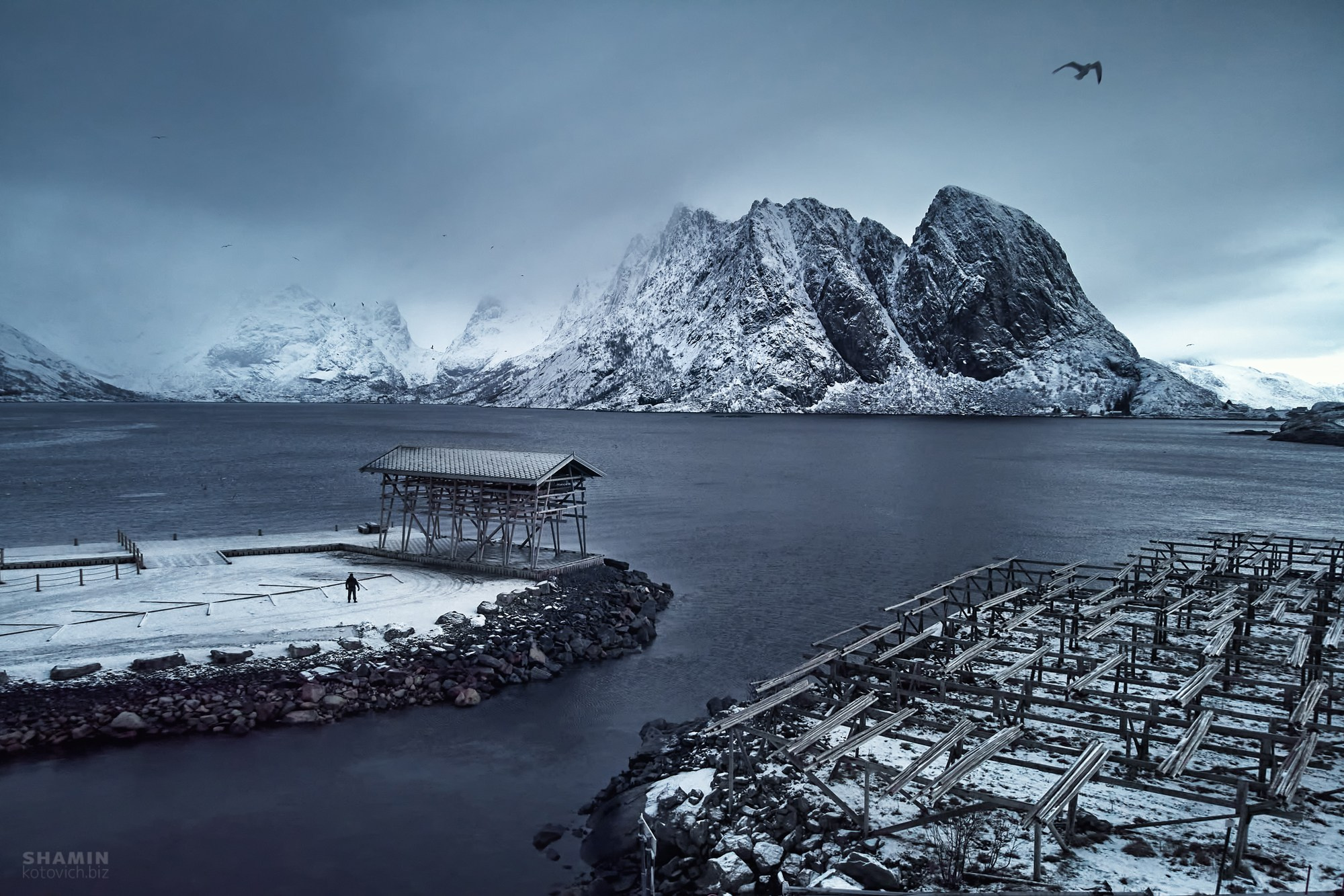 Лофотенские острова — пейзажи, северное сияние и море. Фотограф Константин Шамин. Фотограф Константин Шамин