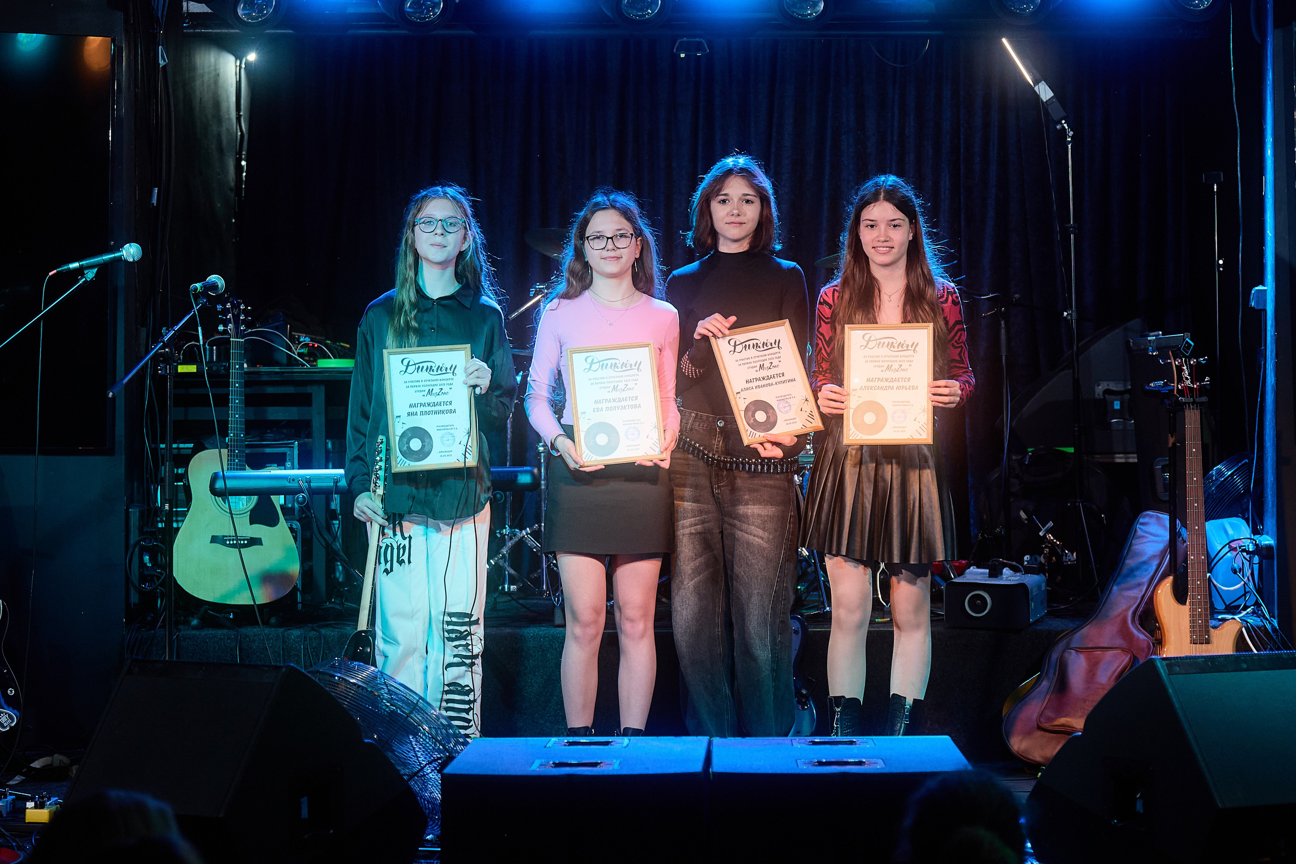 Отчётный концерт музыкальной школы MuzZone (18 мая 2025). Профессиональный фотограф (Краснодар) Роман Гончаров