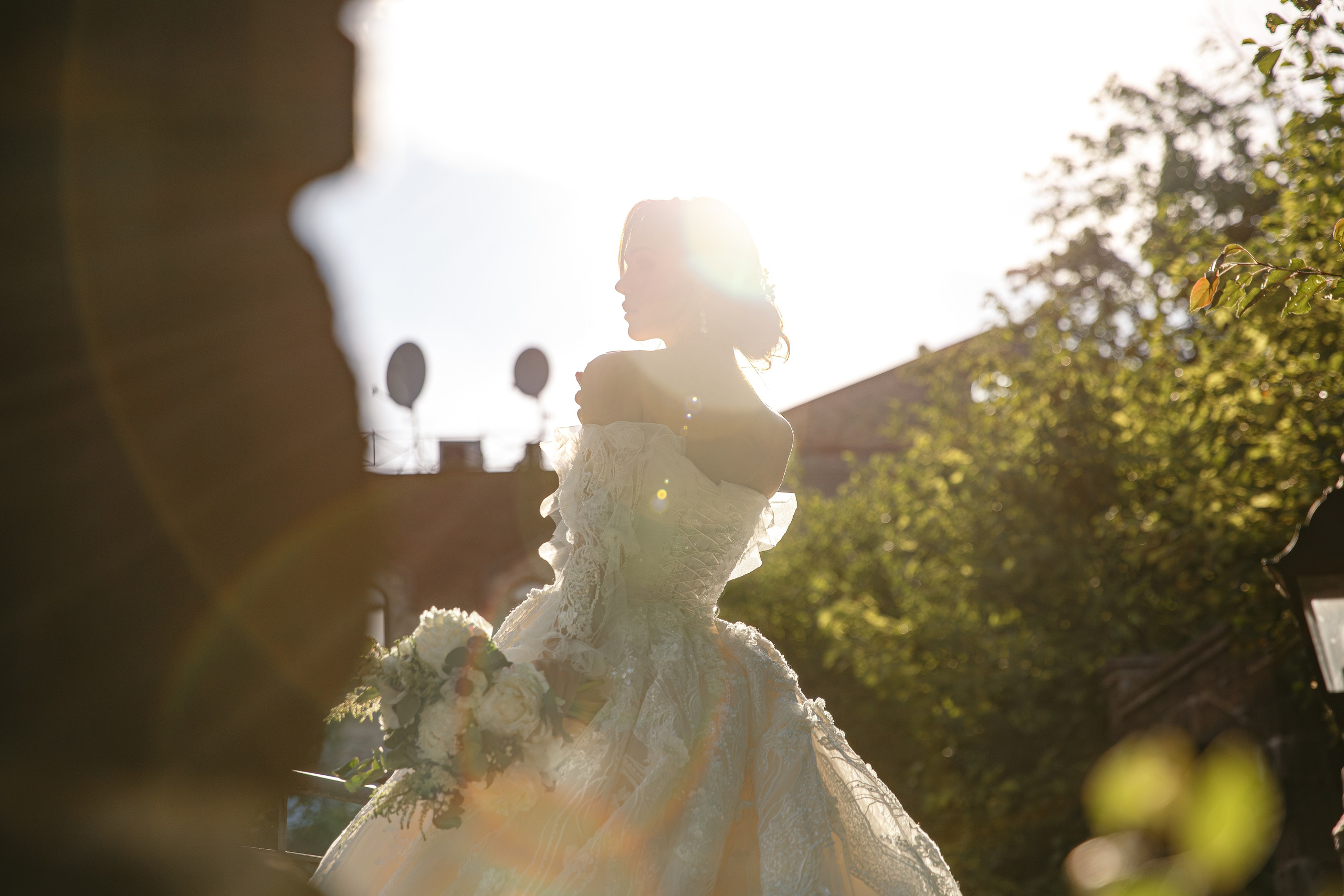 Свадебная фотосессия в парк отеле Немчиновка. Свадебный фотограф Москва и МО Сергей Киржаев