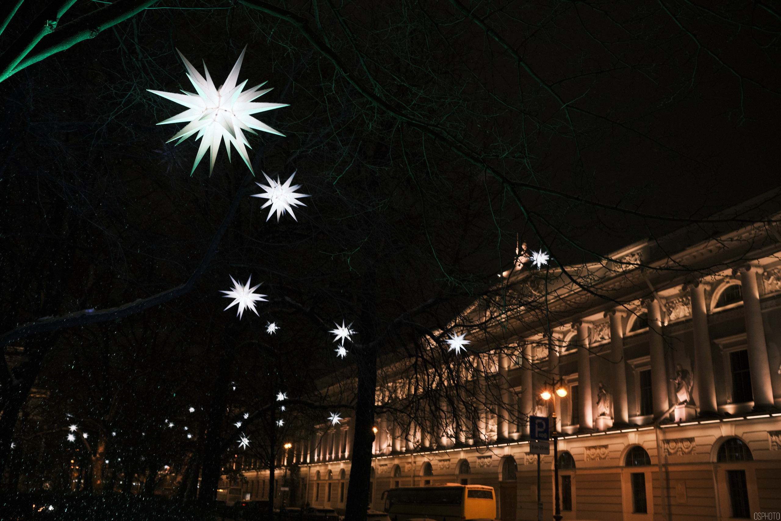 Снег и туман в Санкт-Петербурге. Фотографъ Сергѣевъ. Поймать мгновеніе